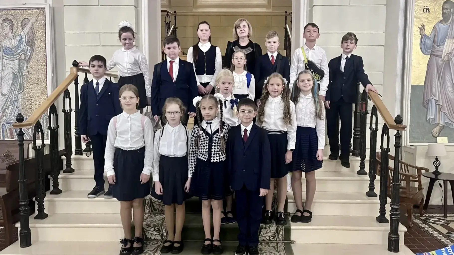 🎶 Школьный хор «Лад» выступил в Соборной палате