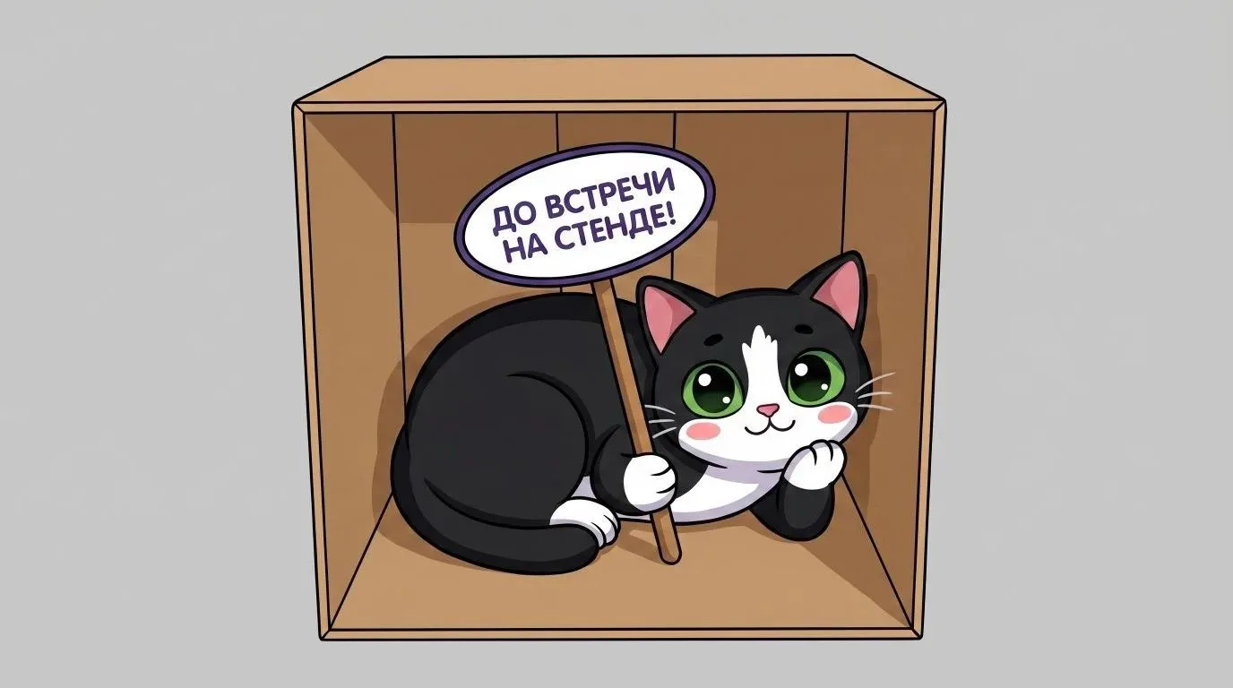 🚀 Всего через несколько часов двери RosUpack 2026 распахнутся. Мистер Пак лично приглашает вас на б