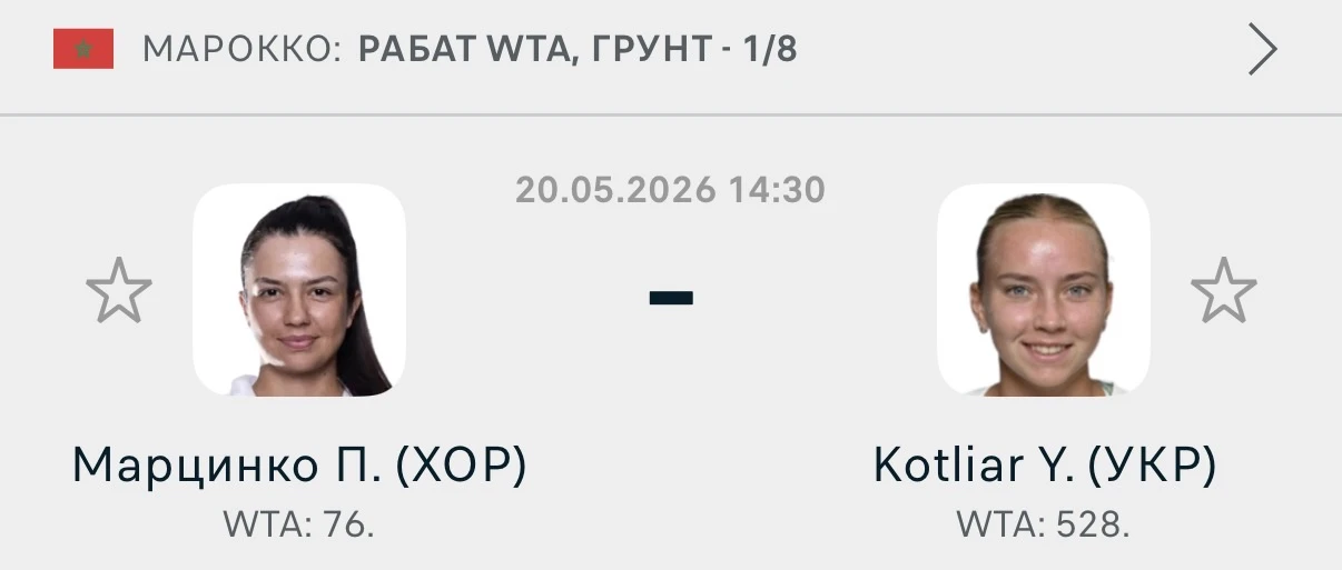 🇲🇦Теннис. WTA Марокко

Марцинко - Котляр

ТМ (20.5)

Коэффициент: 1.50

Пока не верится в скромную