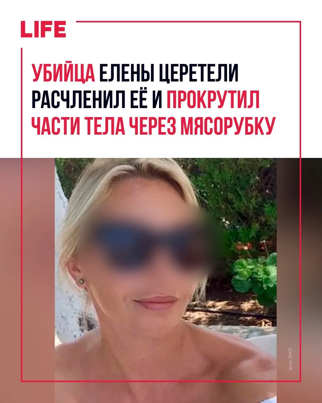 47-летний Теймураз Гогиашвили после убийства Елены Церетели и её дочери расчленил тело ...