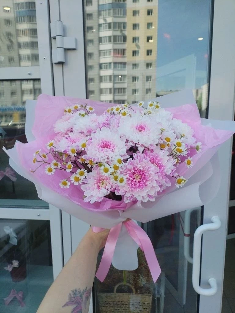 Букет розовый