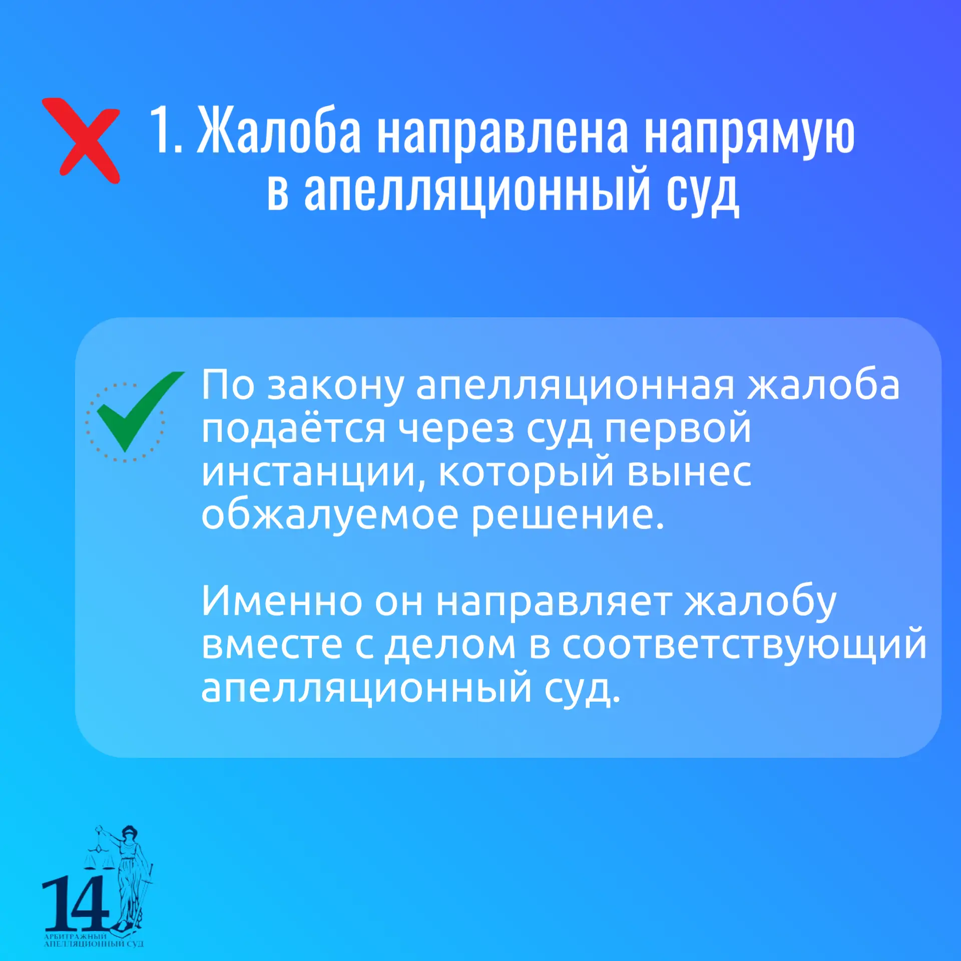 5 распространённых ошибок при подаче апелляционной жалобы