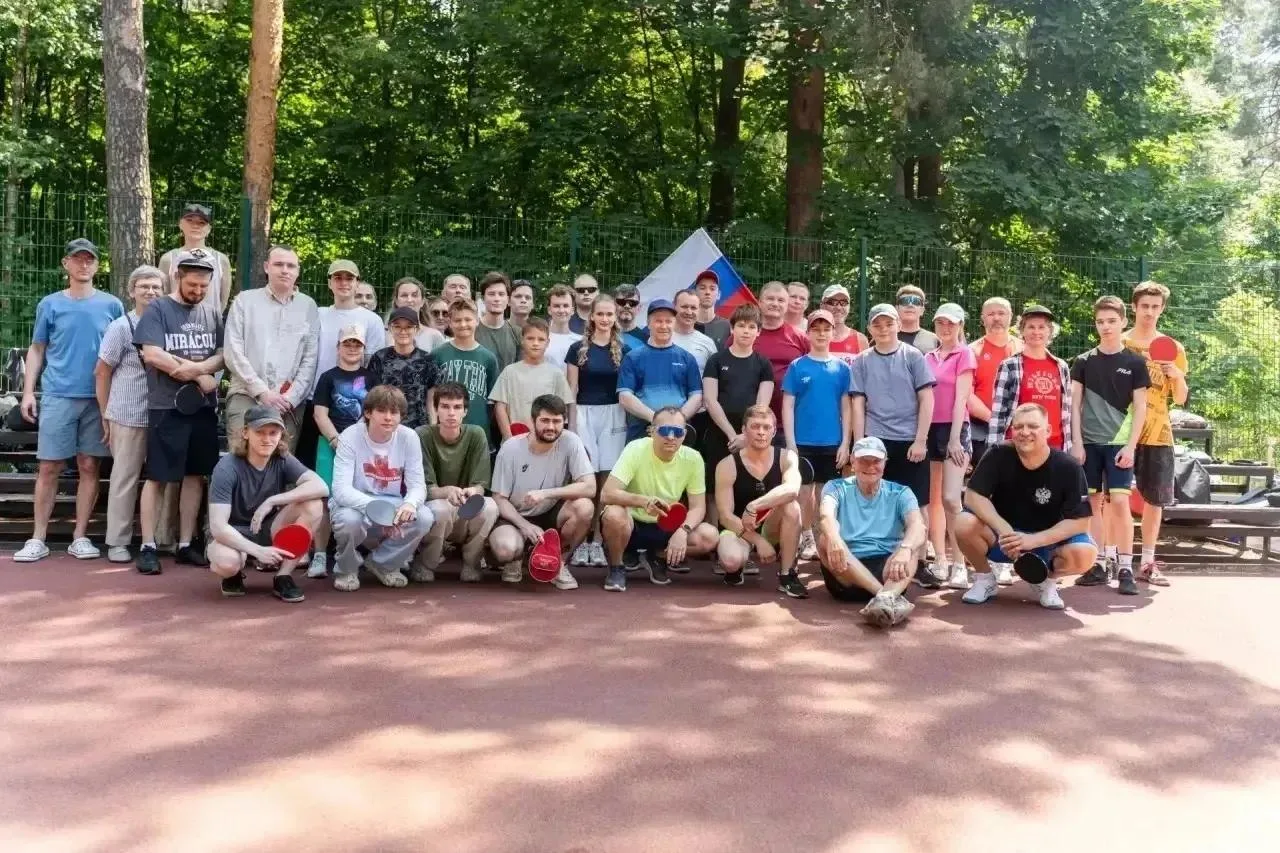 🏓 12 июня в Центре настольного тенниса в парке Жуковского состоялся парный турнир, посвящённый Дню 