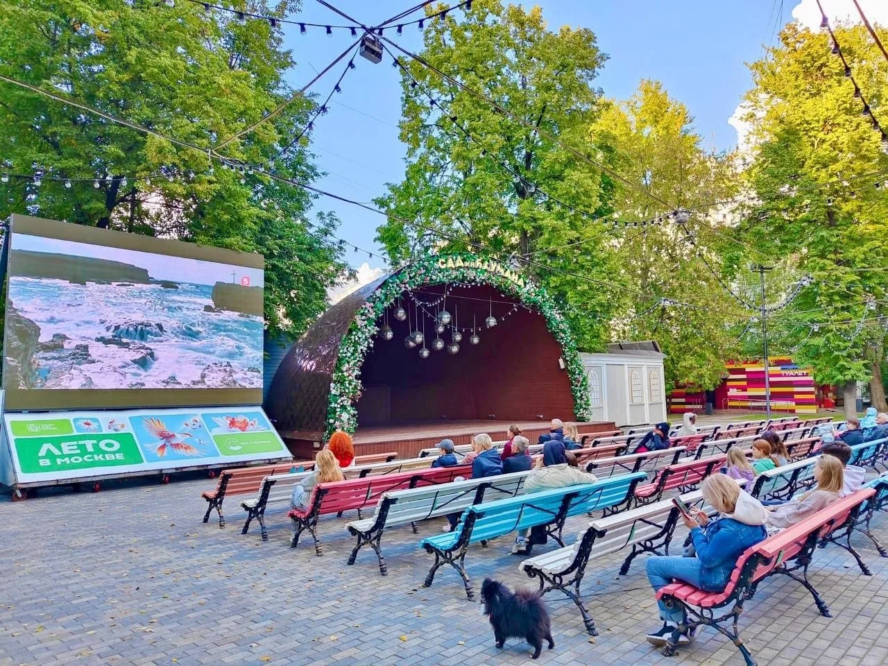 Кинотеатр под открытым небом