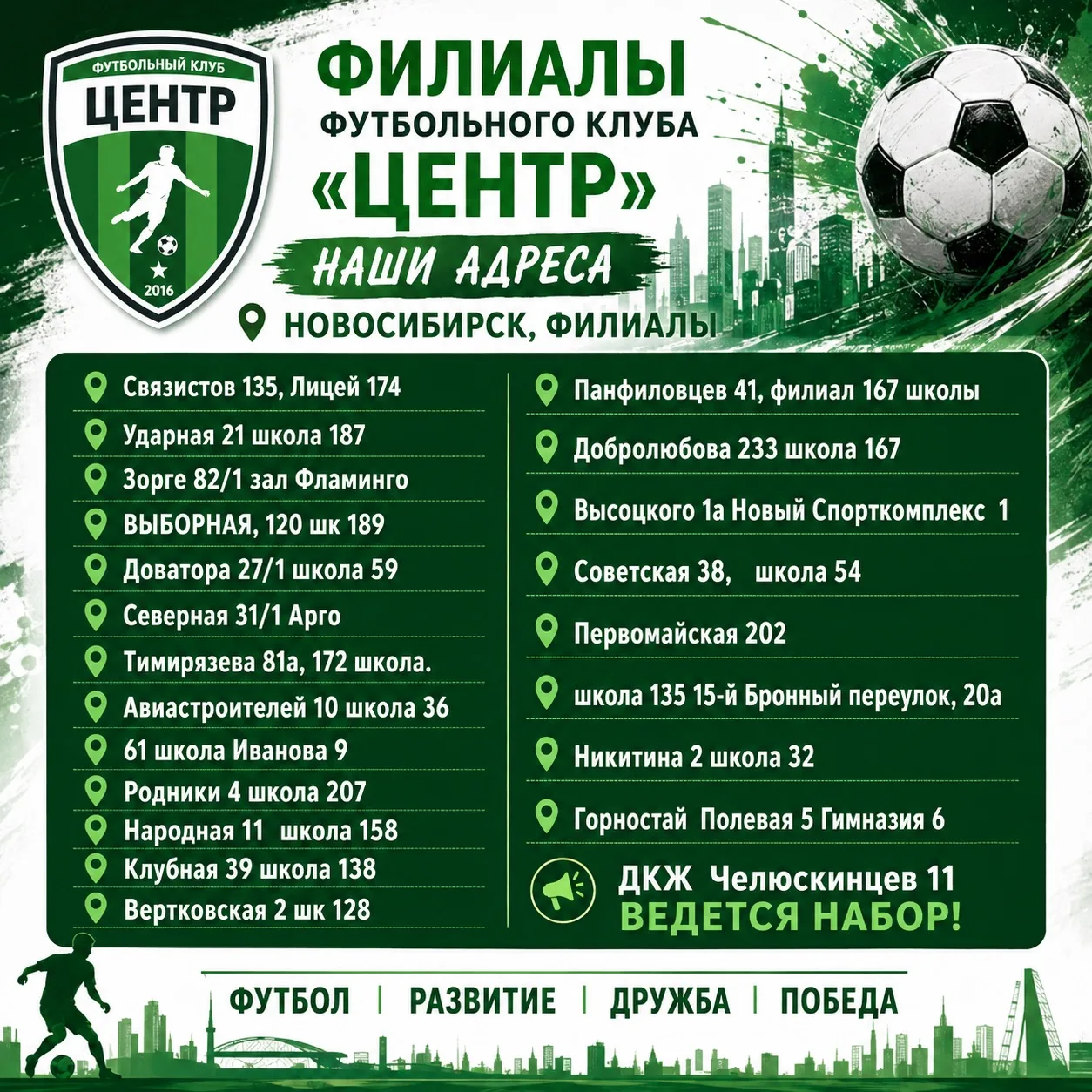 Наши филиалы открыты в разных районах города, так что вам не придется тратить часы на д...