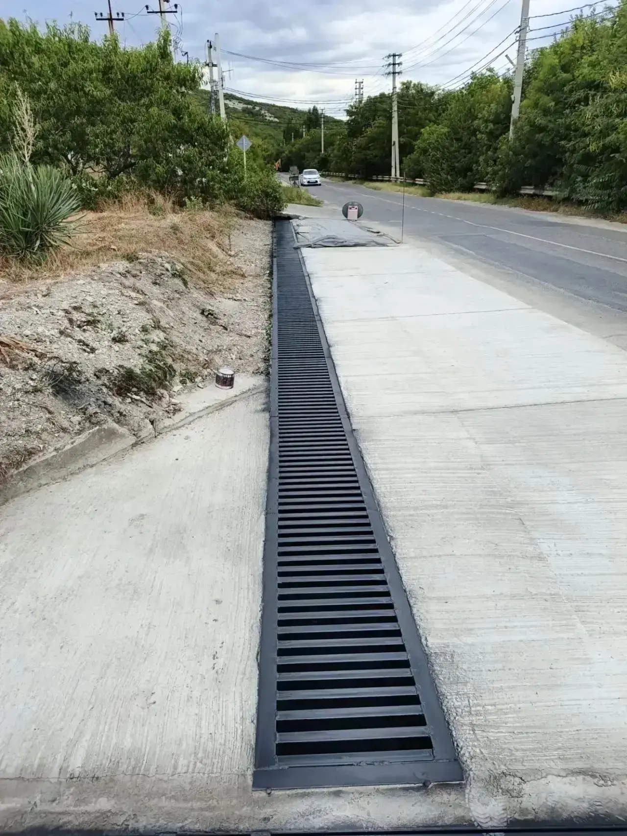 💦 В Мысхако появилась новая ливневая система