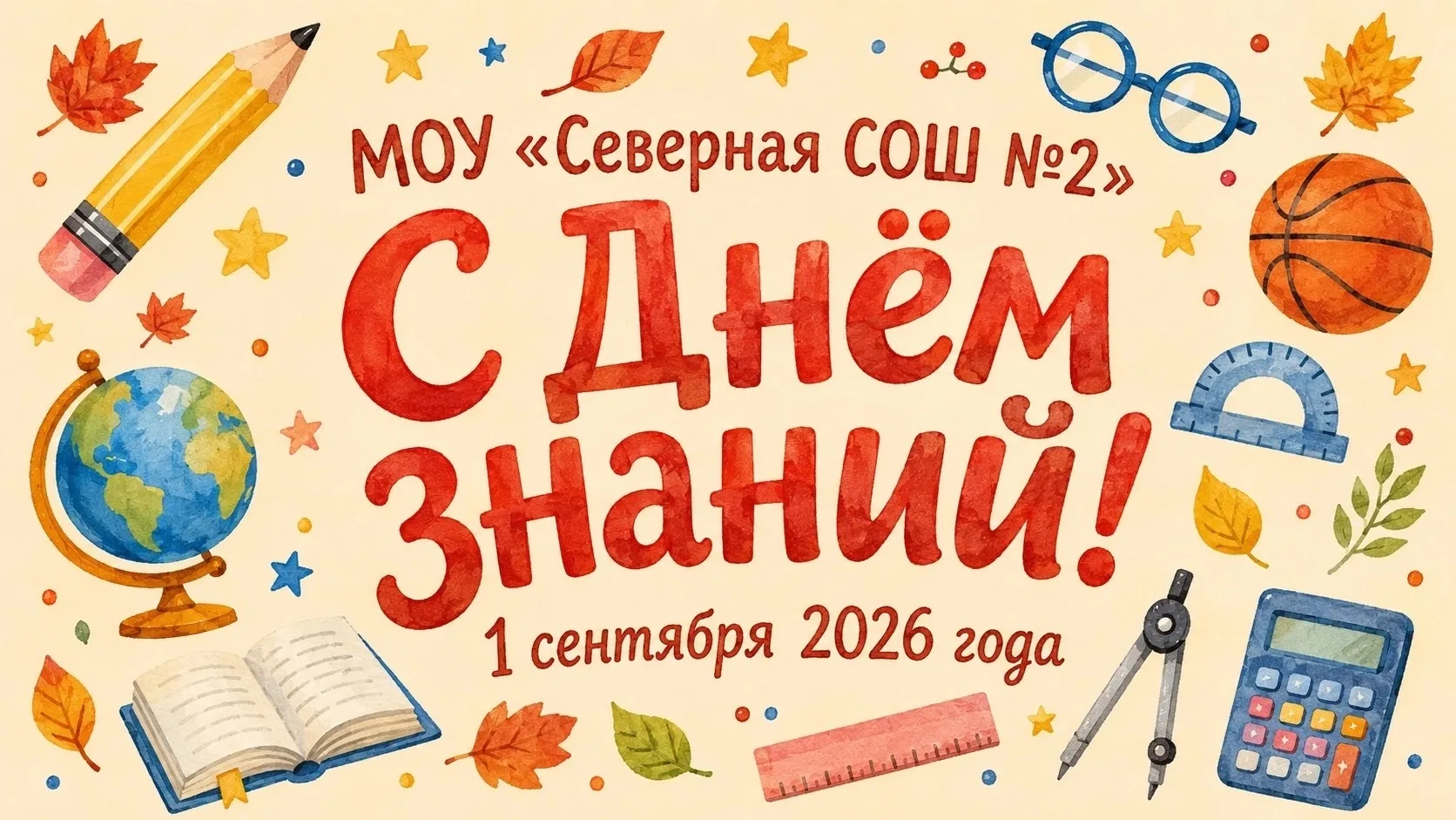 С Днём знаний, любимая Северная вторая!❤️