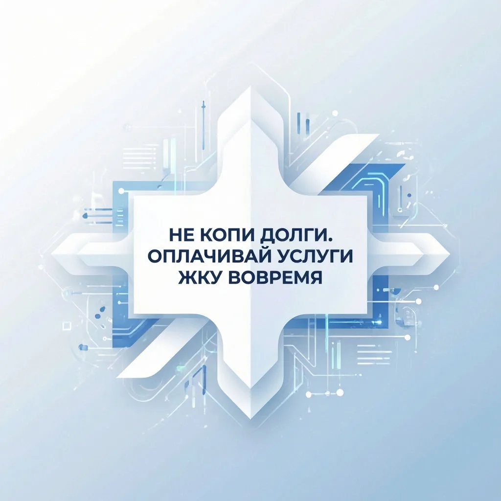 Уважаемые жители! Напоминаем вам о важности своевременной оплаты жилищно-