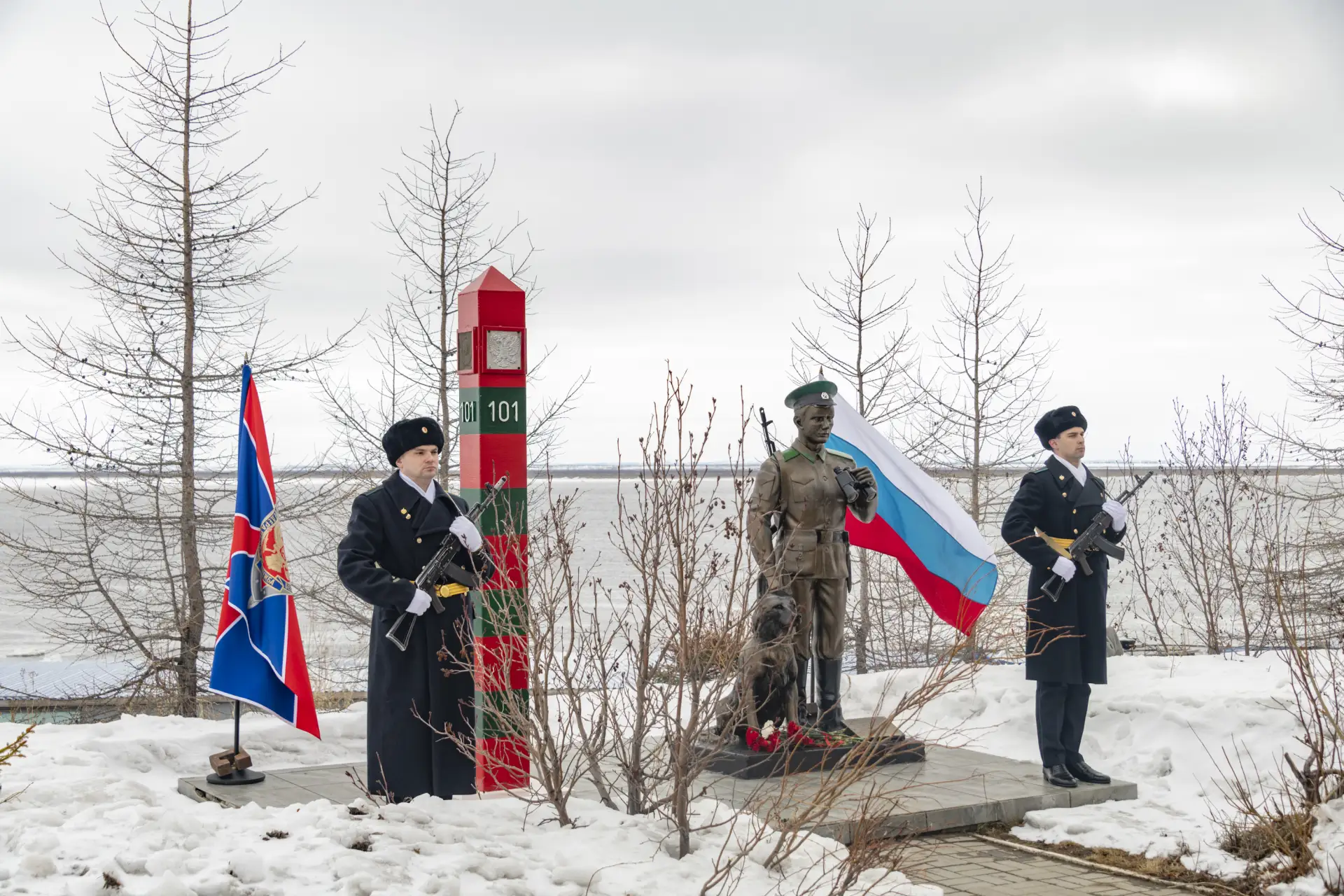 Таймырские пограничники отметили профессиональный праздник⭐