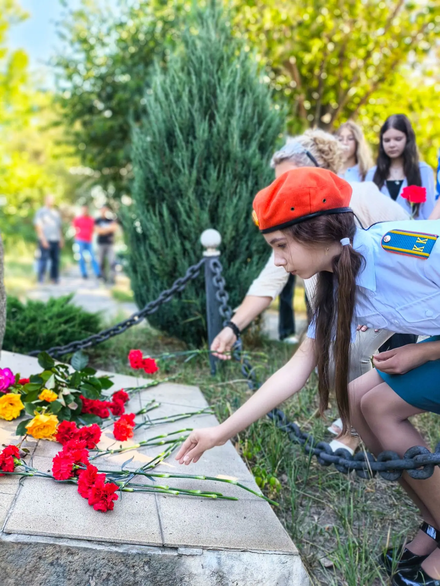 🎖️Сегодня в Советском районе на ст.Ельшанка в преддверии Дня памяти жертв бомбардировк...