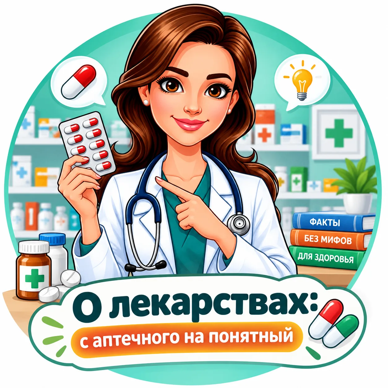 Внимание, мы запустили новый канал «О лекарствах: с аптечного на понятный»