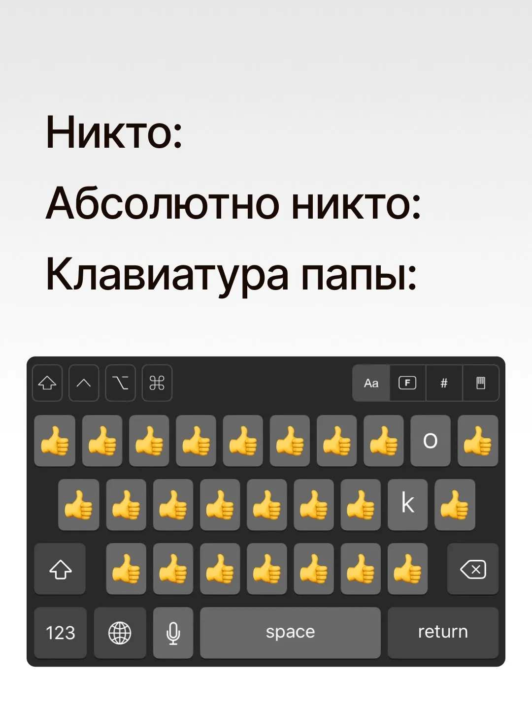 А у кого-то по-другому? 😂