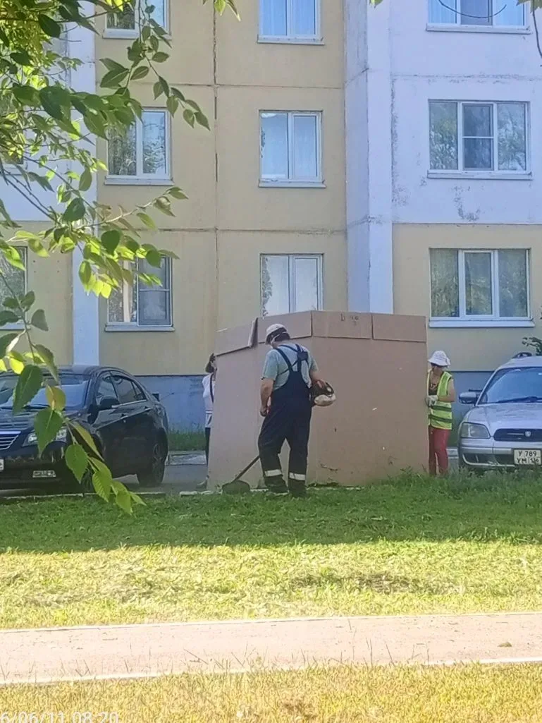 Покос травы ул. Заводская д. 34А