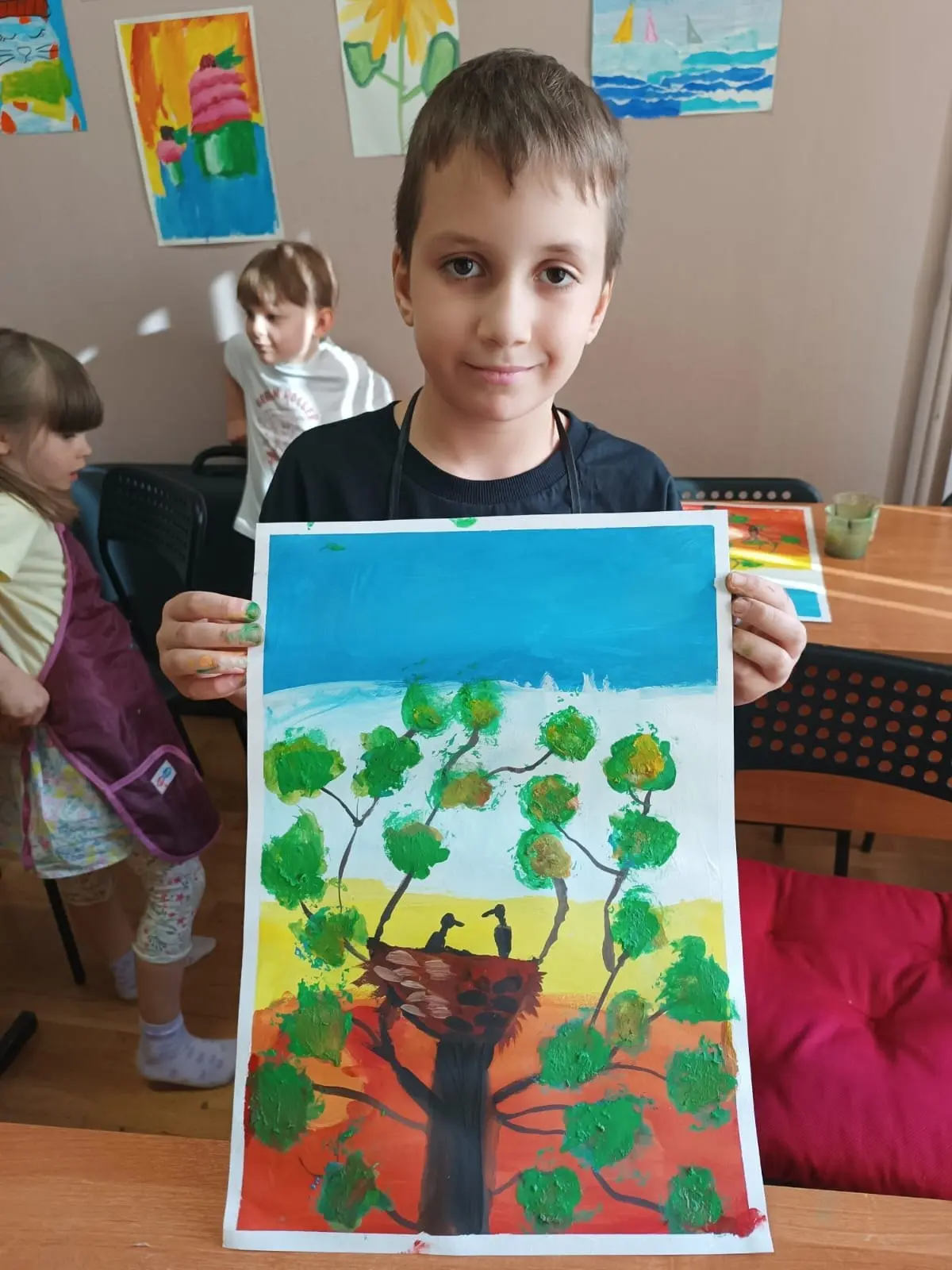 Немного ярких красок в холодный денёк 🌸