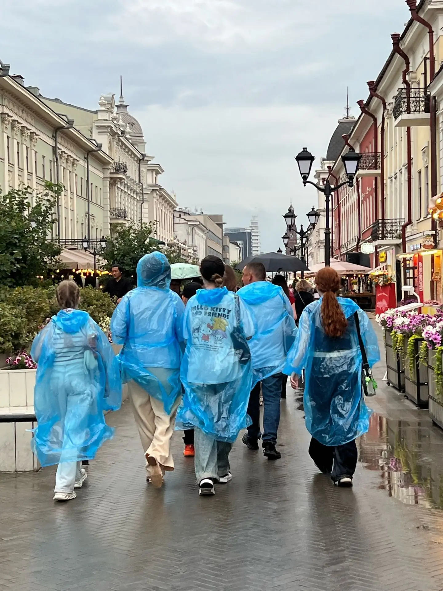 Вайб дождливой Казани