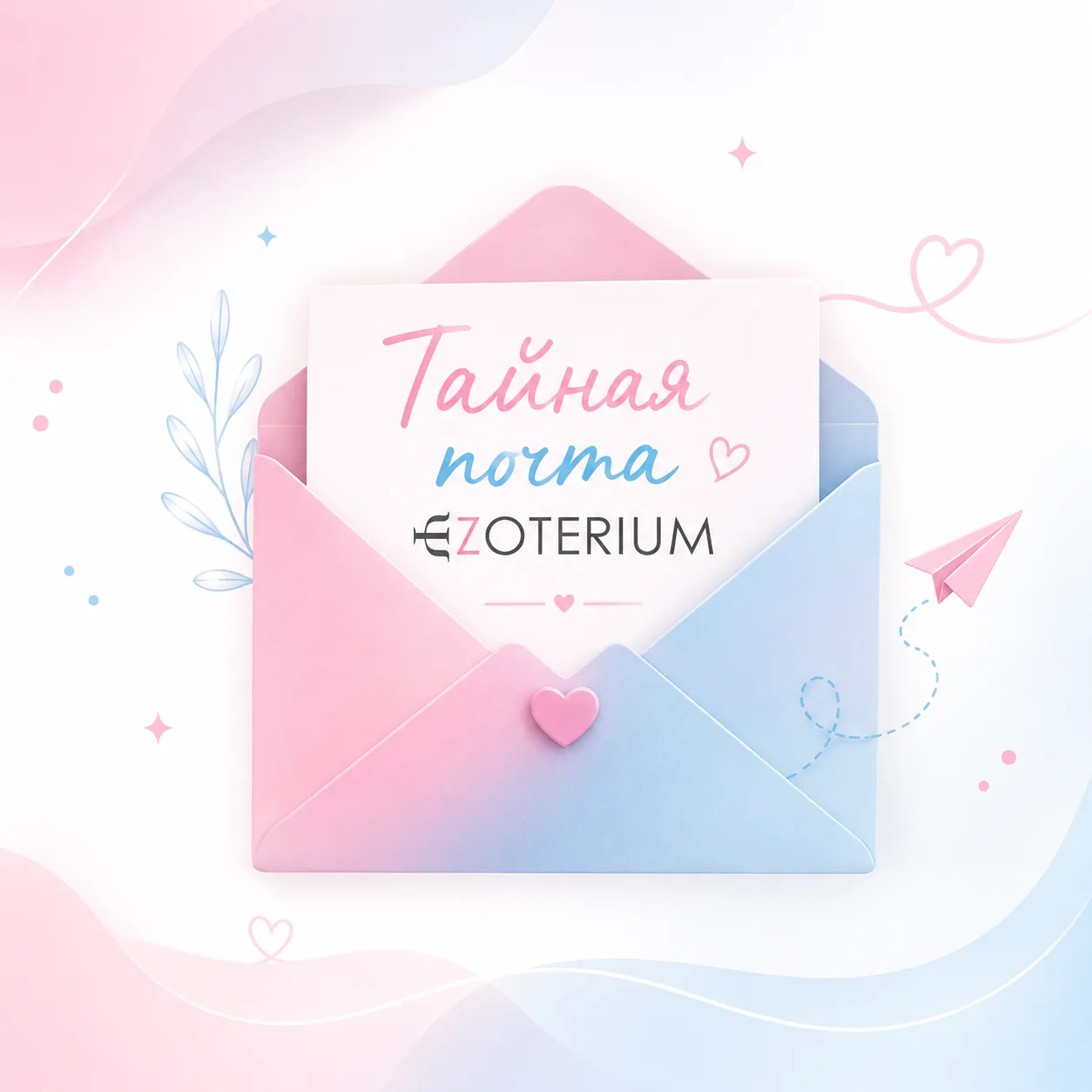 📬 Запускаем новую рубрику - «Тайная почта EZOTERIUM»