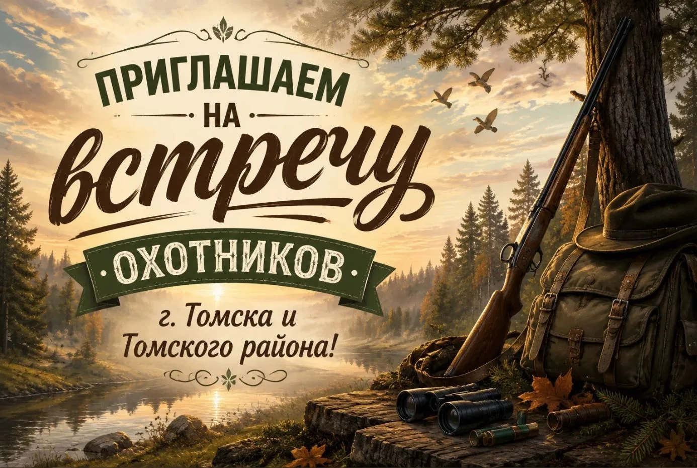 Уважаемые охотники г. Томска и Томского района!