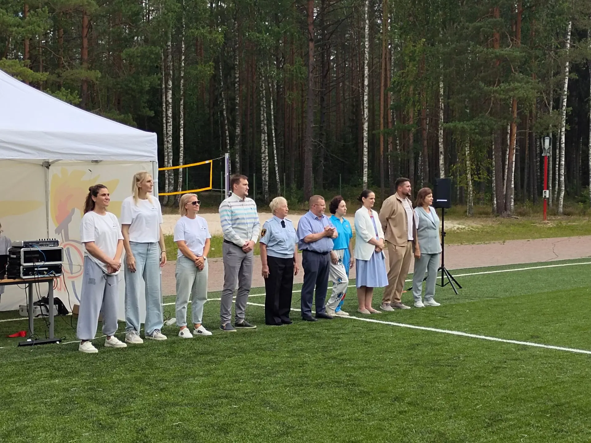 День физкультурника в лагере «Факел»