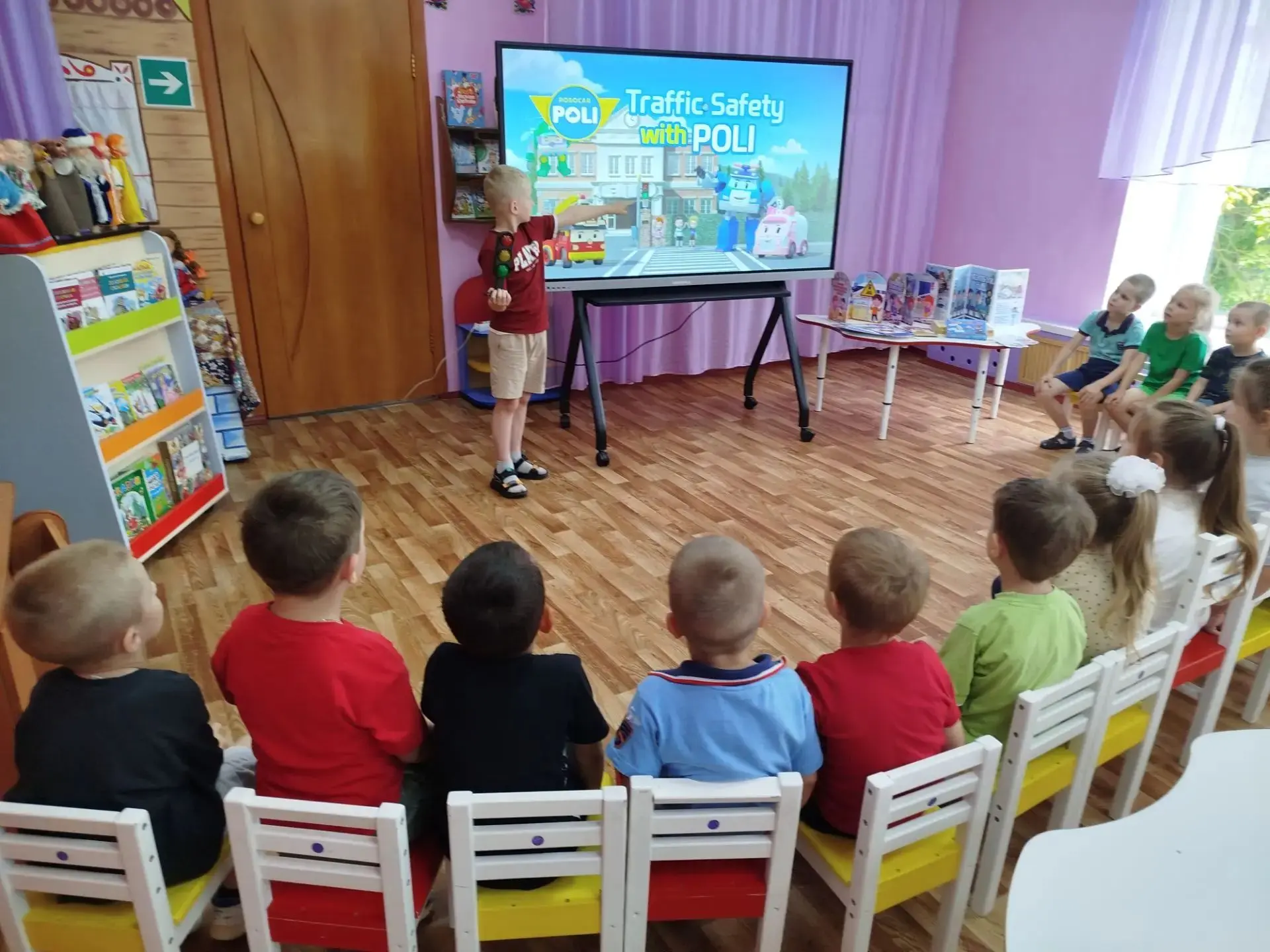 🗓Сегодня в детском саду  прошло увлекательное и познавательное мероприятие - просмотр мультфильмов 