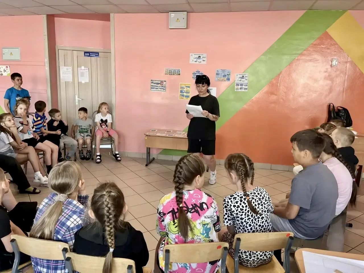 В нашем летнем оздоровительном лагере «Родничок» прошли инструктажи, посвященные безопасному поведен