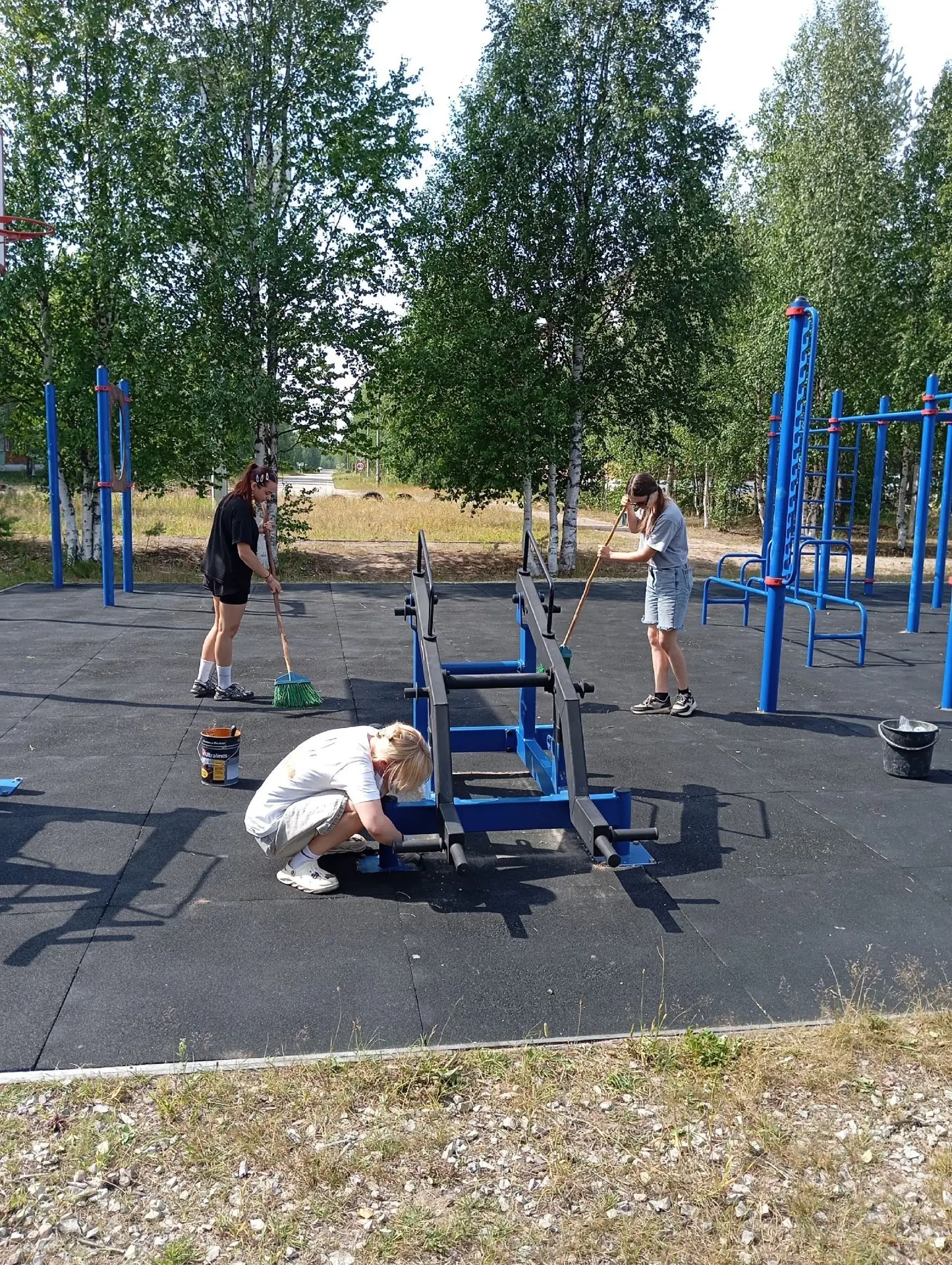 💪ТРУДОВОЕ ЛЕТО В БЛАГОЕВО 
 
📅Сегодня, 20 июля, на базе спортивного комплекса п. Благоево стартова