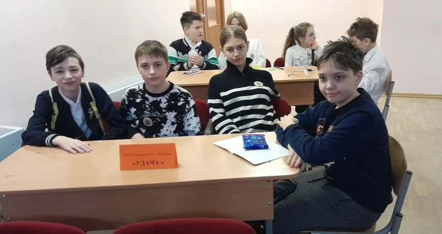 Юные победители!  Сегодня на базе Дергаевской средней школы N 23 прошел XVIII Математический турнир 