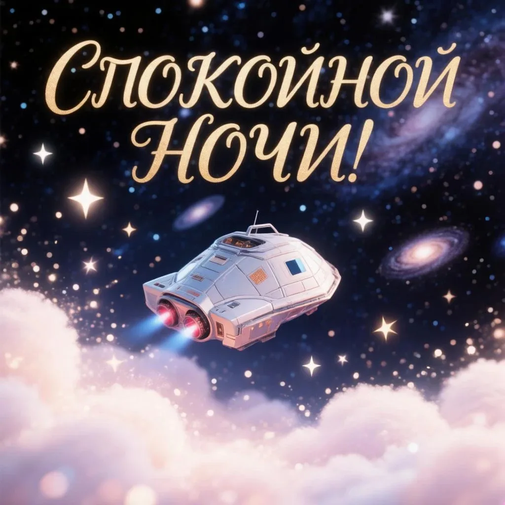 Спокойной ночи! Ну или классно потусить сегодня в пятницу!