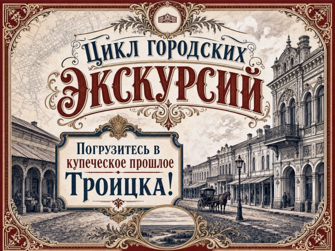 👍Цикл городских экскурсий "Купеческий Троицк"