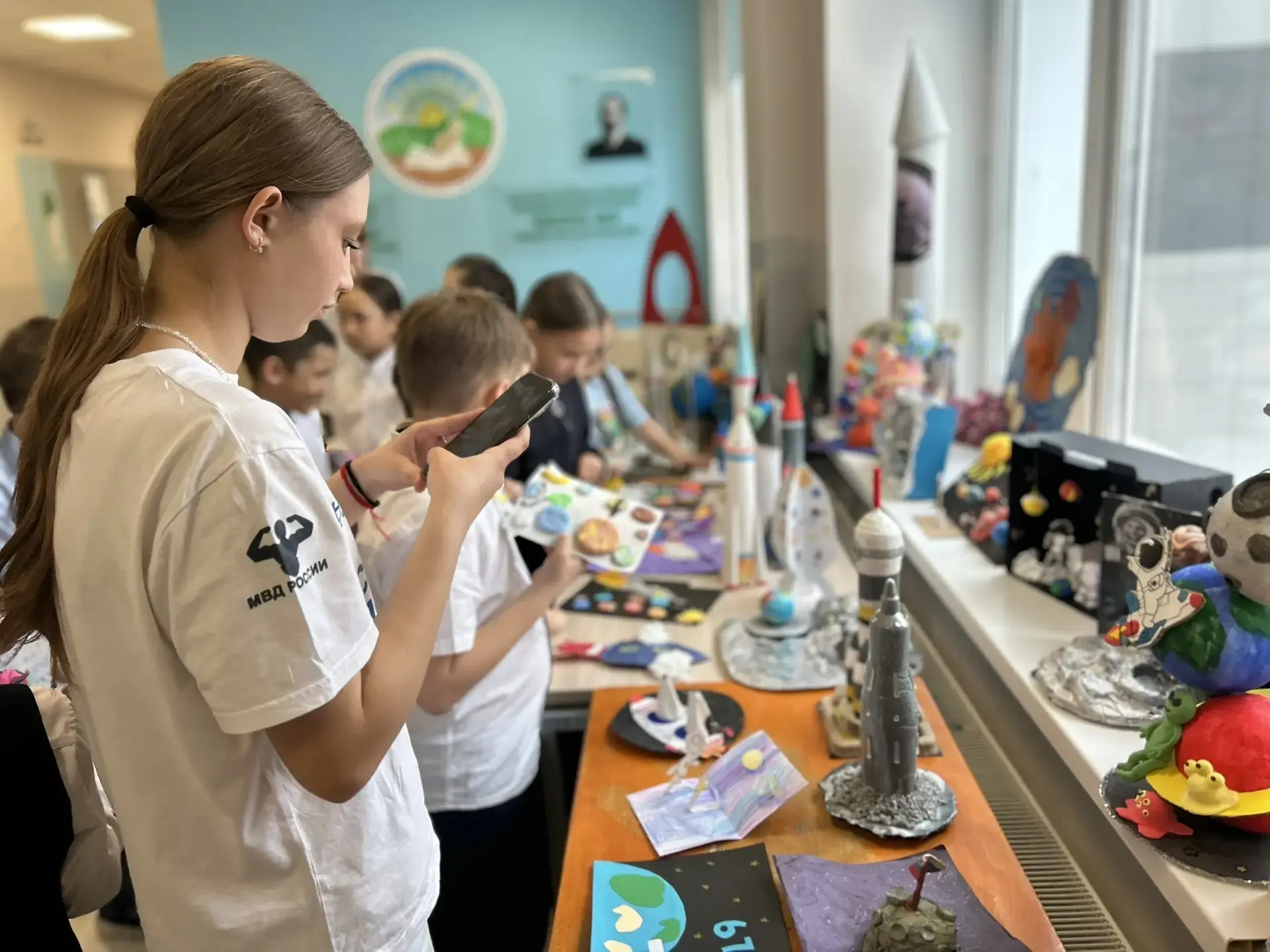 ✨ Сегодня особенный день для наших юных «Орлят»! 🚀  Ребята с большим интересом приняли гостей из «Дв