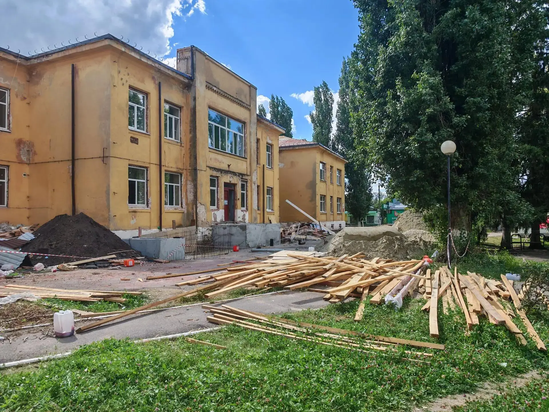 💥Капитальный ремонт лечебного корпуса №1 БУЗ ВО «Борисоглебская РБ»: ход работ и планы.