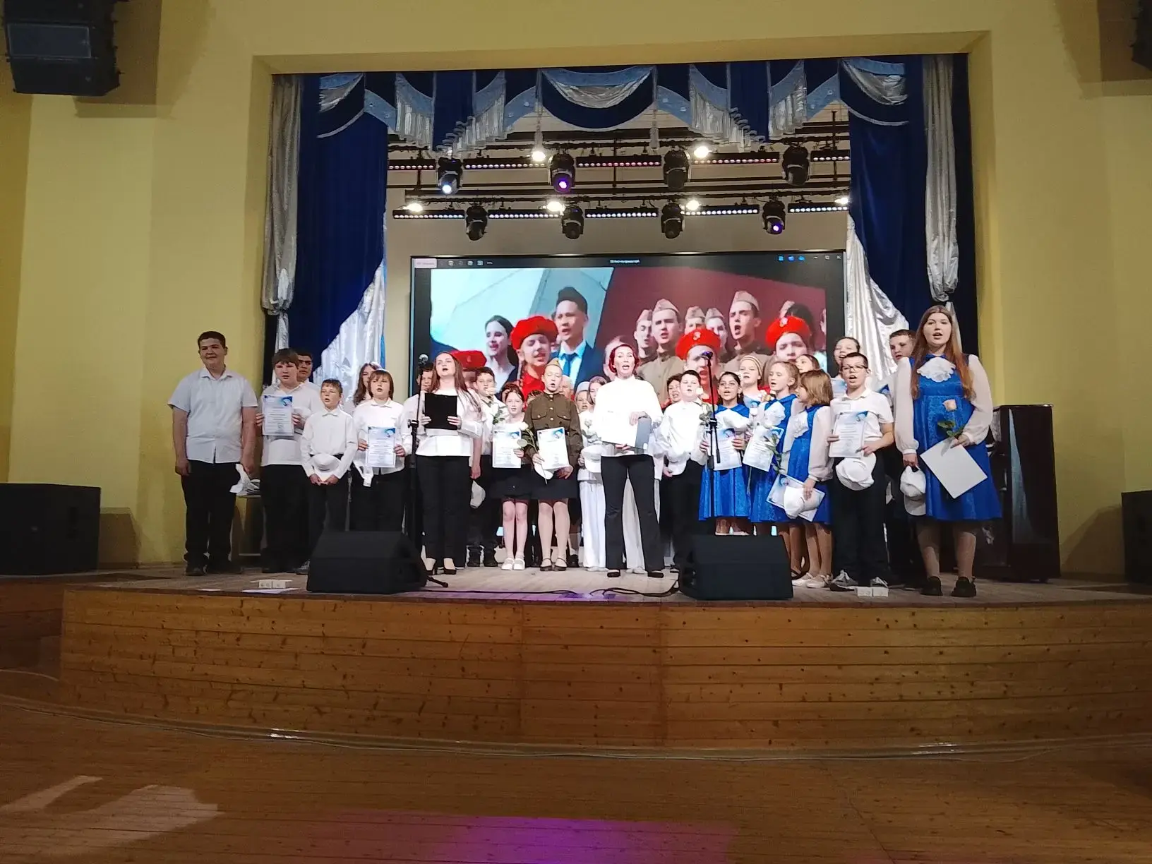 🎉 Фестиваль «Вместе ZA МИР!»: яркий финал большого проекта в ДШИ!