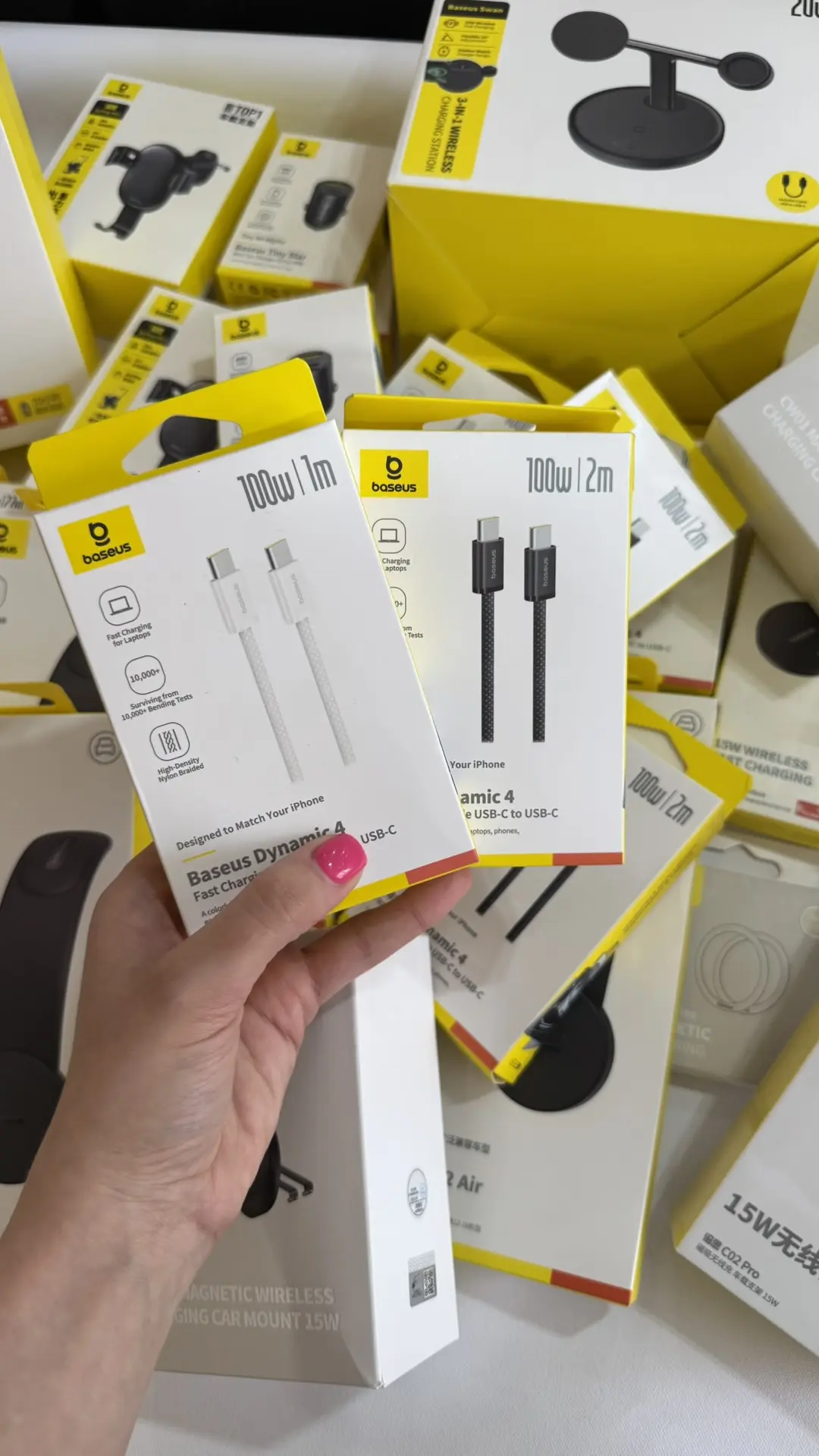 Кабель Baseus USB Type C - Type C был разработан для пользователей устройств с разъемом Type-C, кото