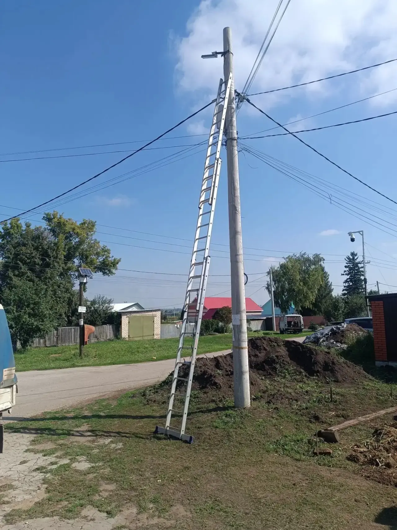 💡 Ремонт уличного освещения
