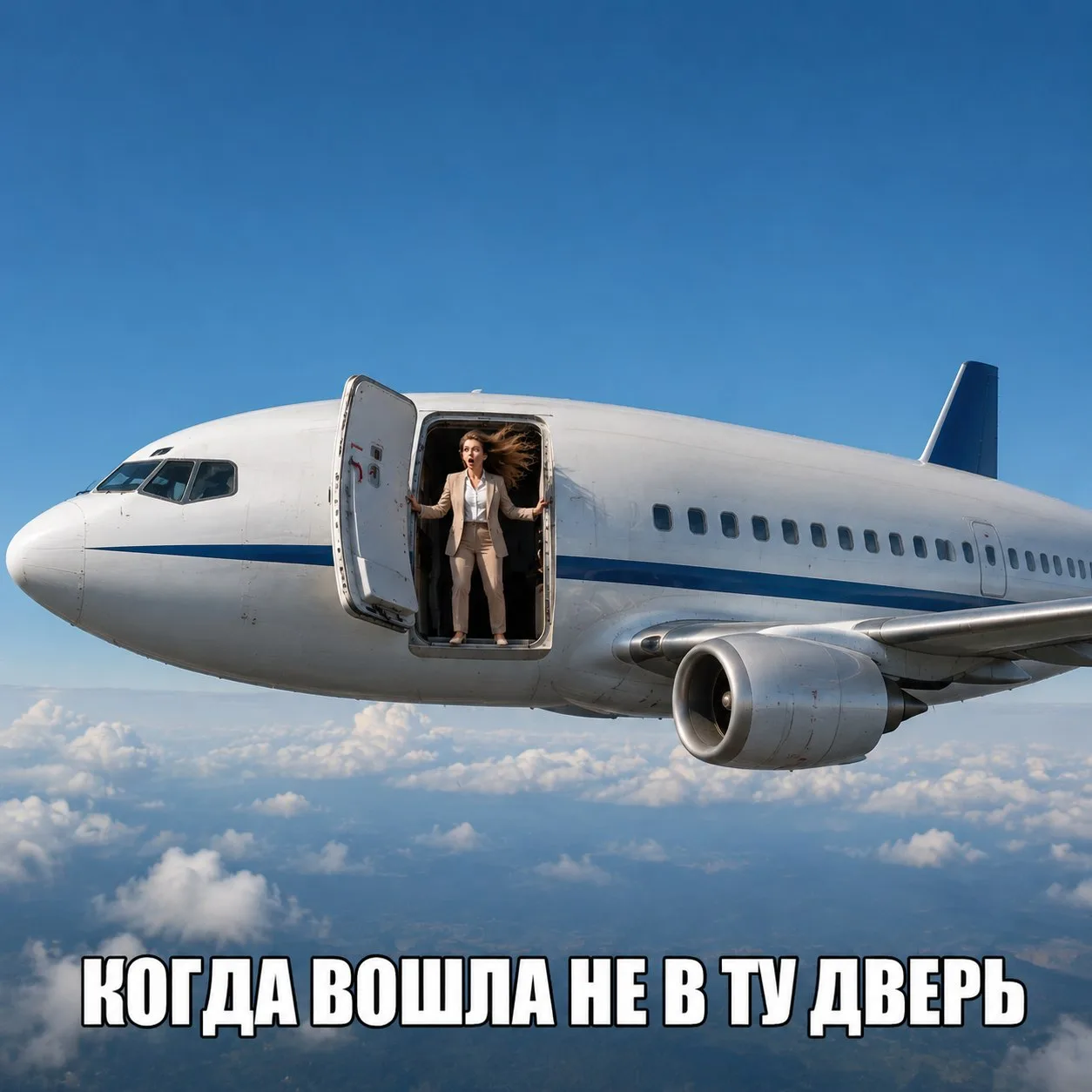 Пассажирка рейса Москва — Нахичевань перепутала туалет с аварийным выходом

6 июня на борту самолета