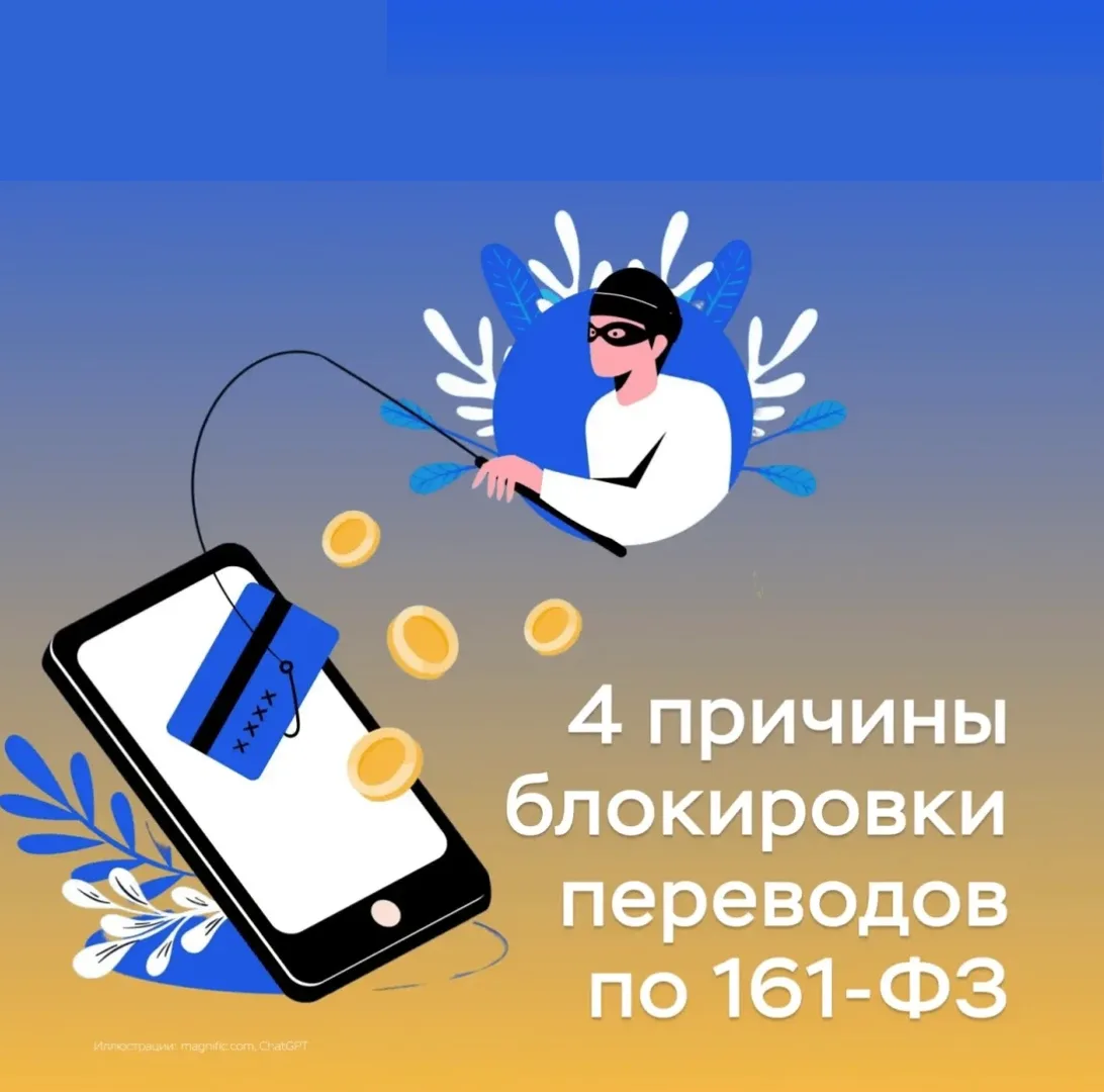 Банк заблокировал перевод? Вероятно, сработал 161-ФЗ 🚫