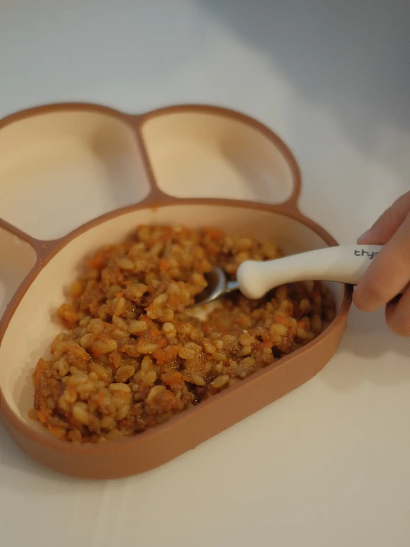 Булгур с фаршем и овощным соусом