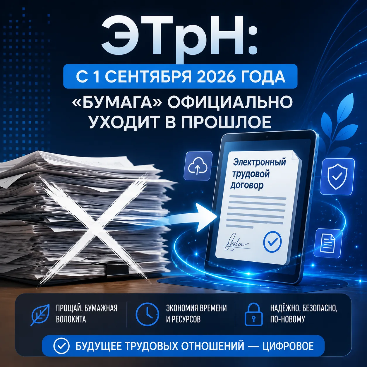 🚛 ЭТрН: С 1 сентября 2026 года «бумага» официально уходит в прошлое