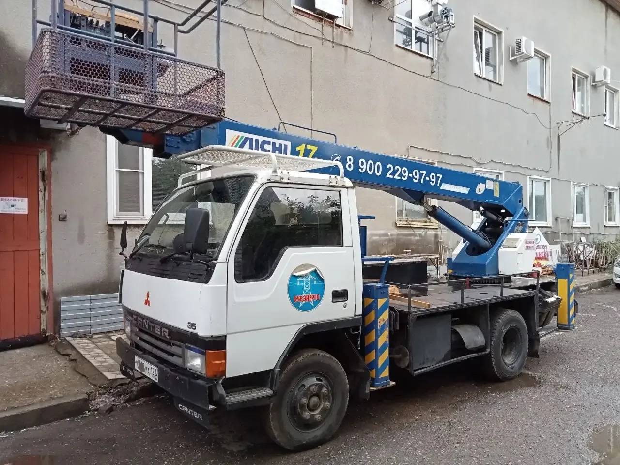 🚚Марка: Mitsubishi Модель: Canter Тип техники: Автовышка (АГП)