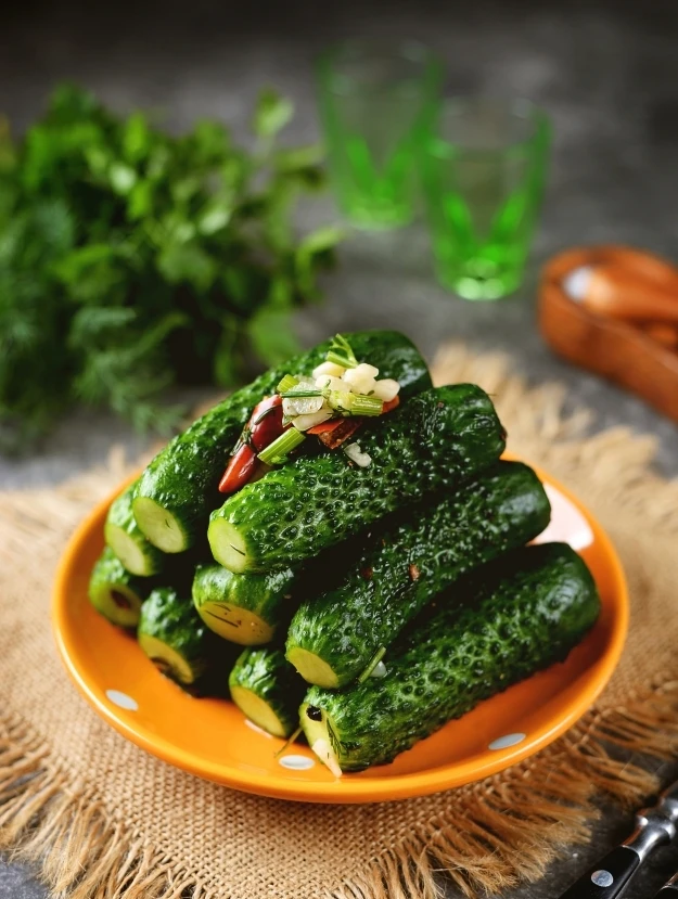 МАЛОСОЛЬНЫЕ ОГУРЦЫ В ПАКЕТЕ 🥒🥒👍