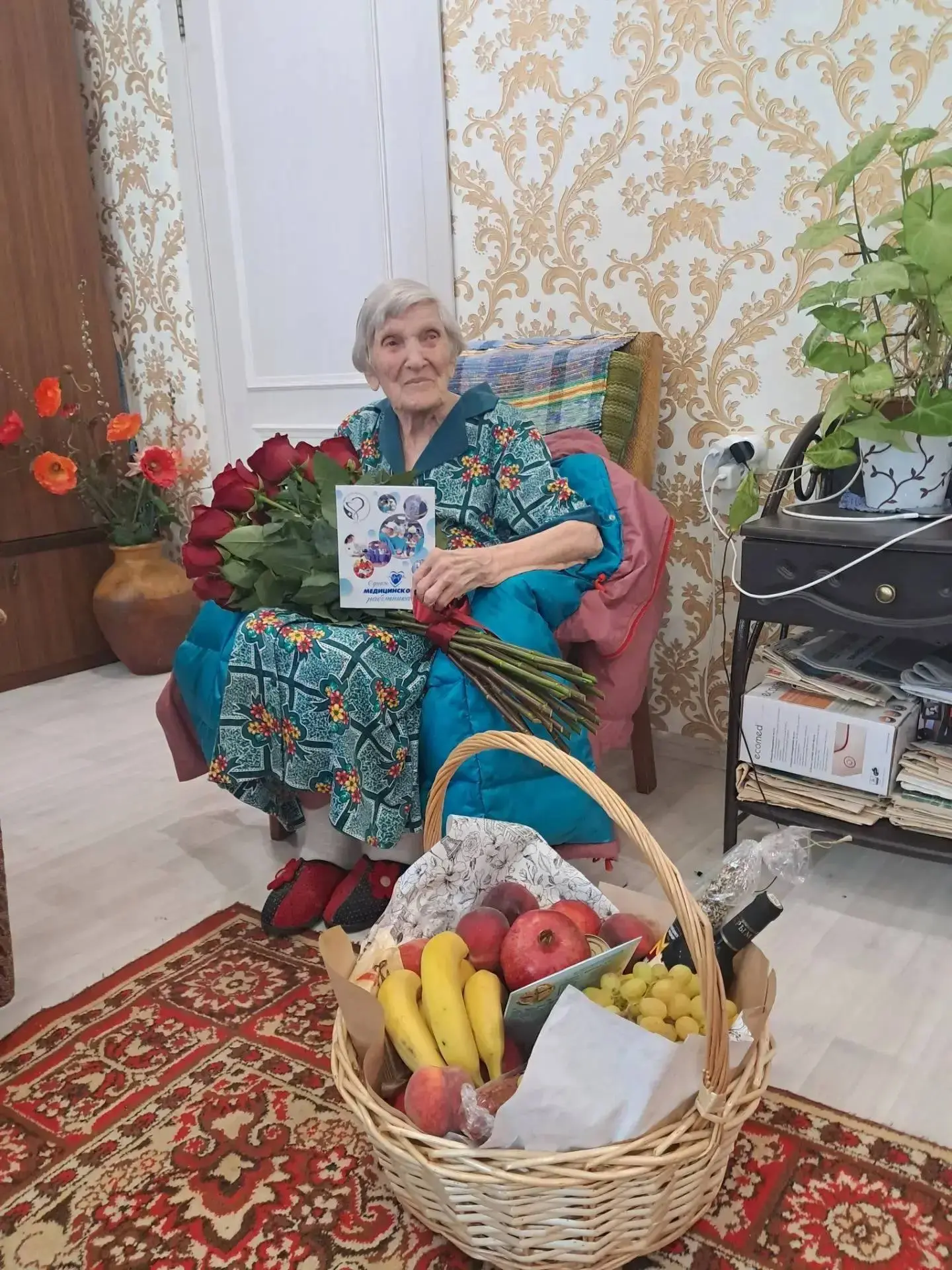 💐В честь Дня медицинского работника поздравили ветеранов Великой Отечественной войны, посвятивших с