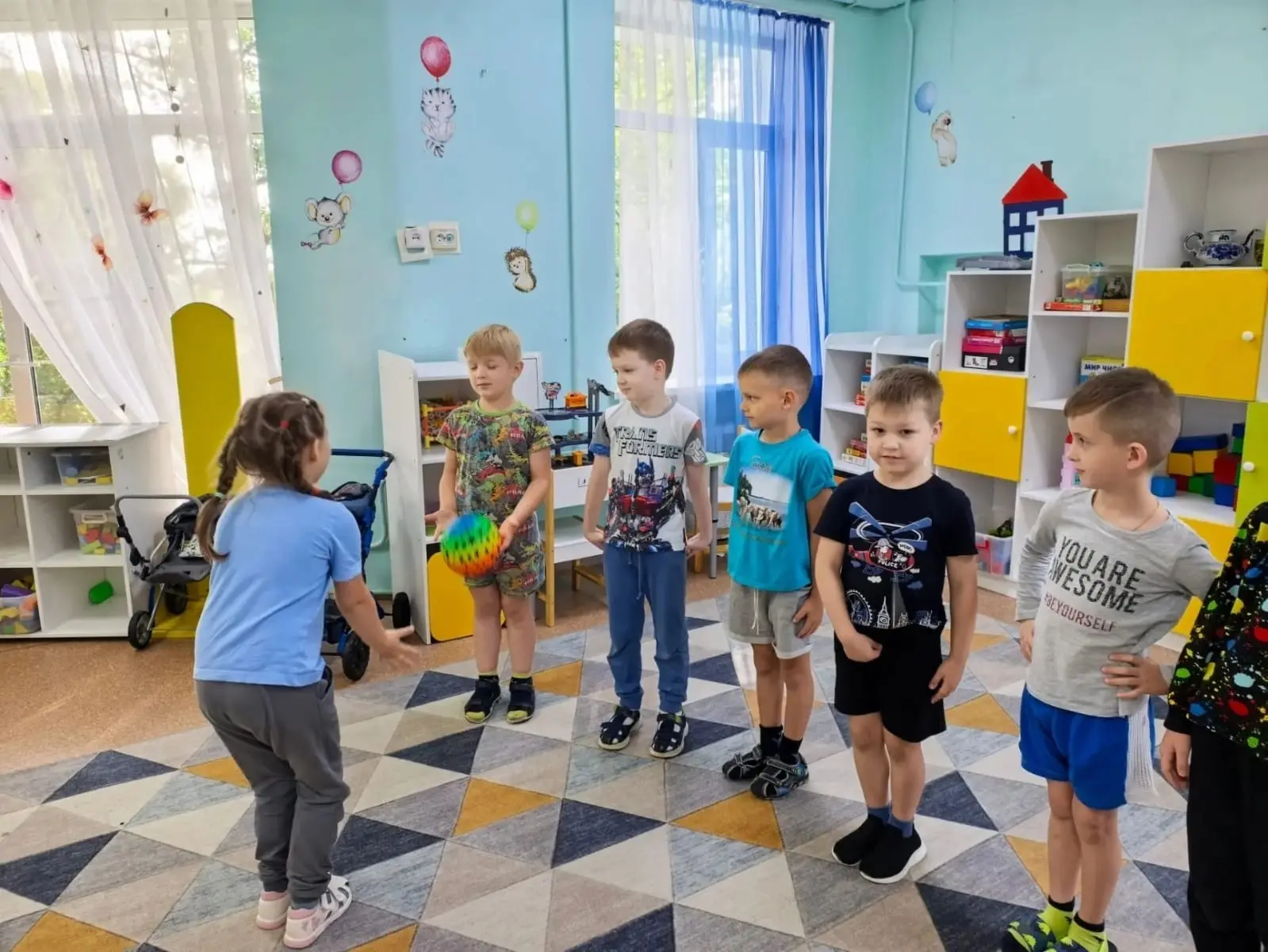 В дошкольном отделении  МОУ "Рождественская СОШ" прошел день любимых игр

Для настоящего веселья даж