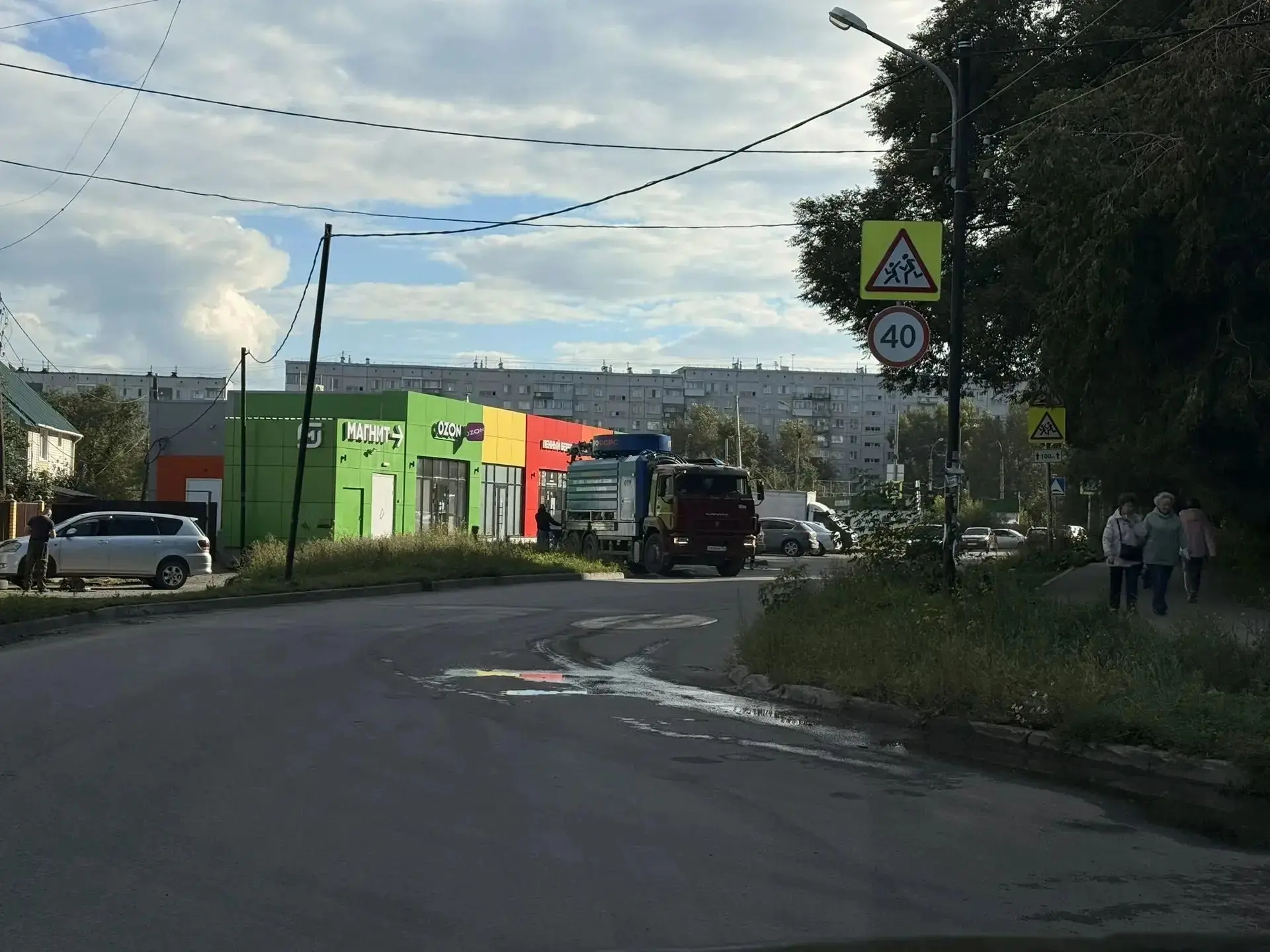 Выполнены работы по промывке и восстановлению работоспособности ливневой канализации у ...