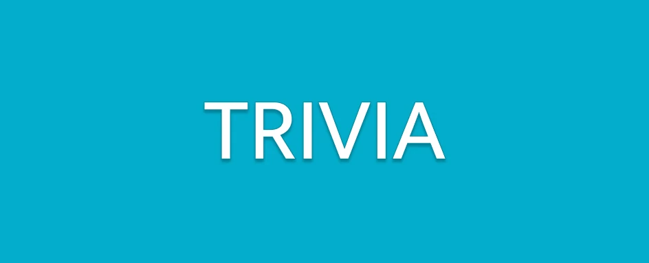 TRIVIA - МЕЛОЧИ, ПУСТЯКИ