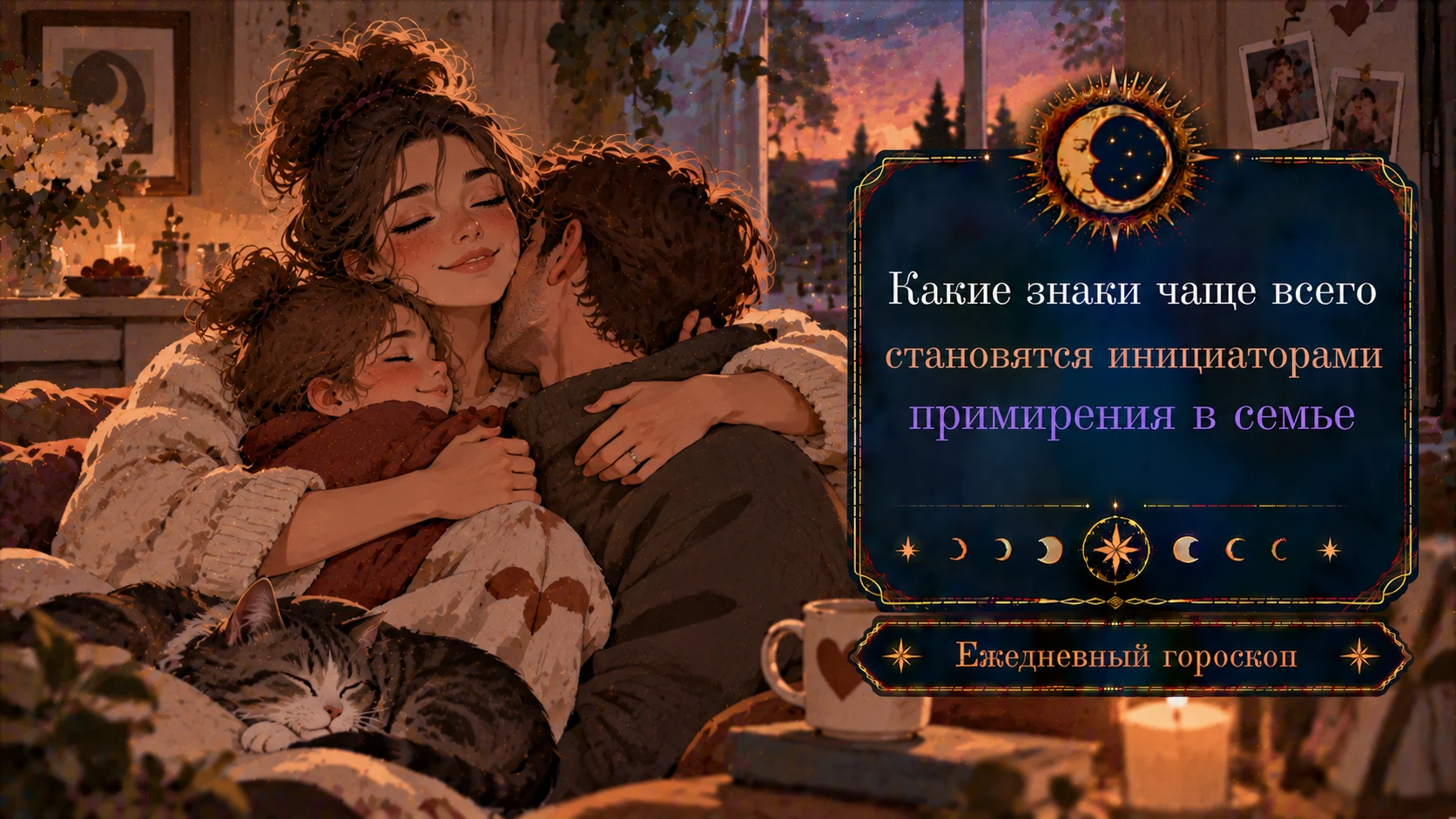 🤍 Какие знаки чаще всего становятся инициаторами примирения в семье