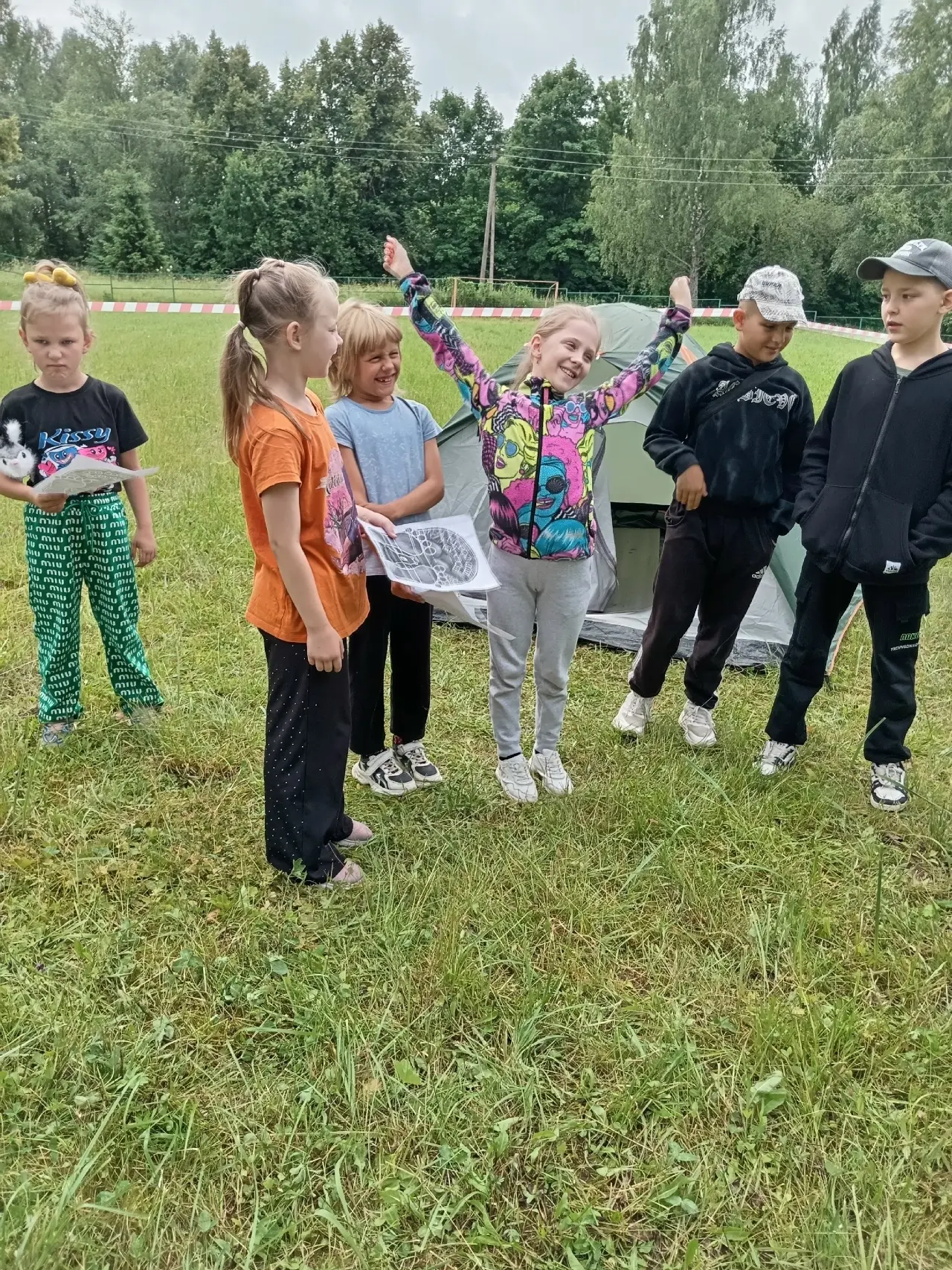 ⛺Палаточный лагерь на базе МБОУ "Ильинская СОШ"