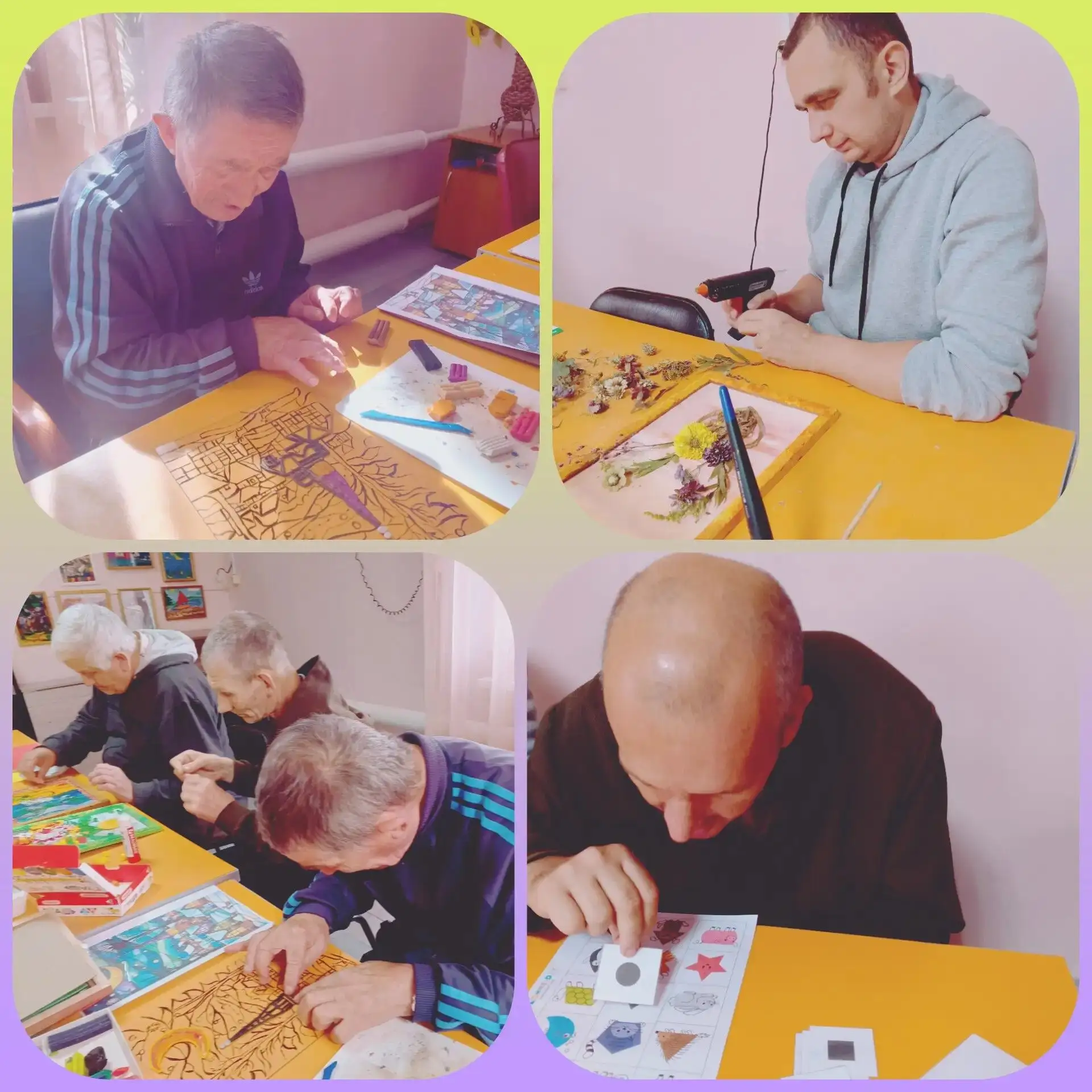 Занятия по творческому развитию стали для получателей социальных услуг не просто хобби,...