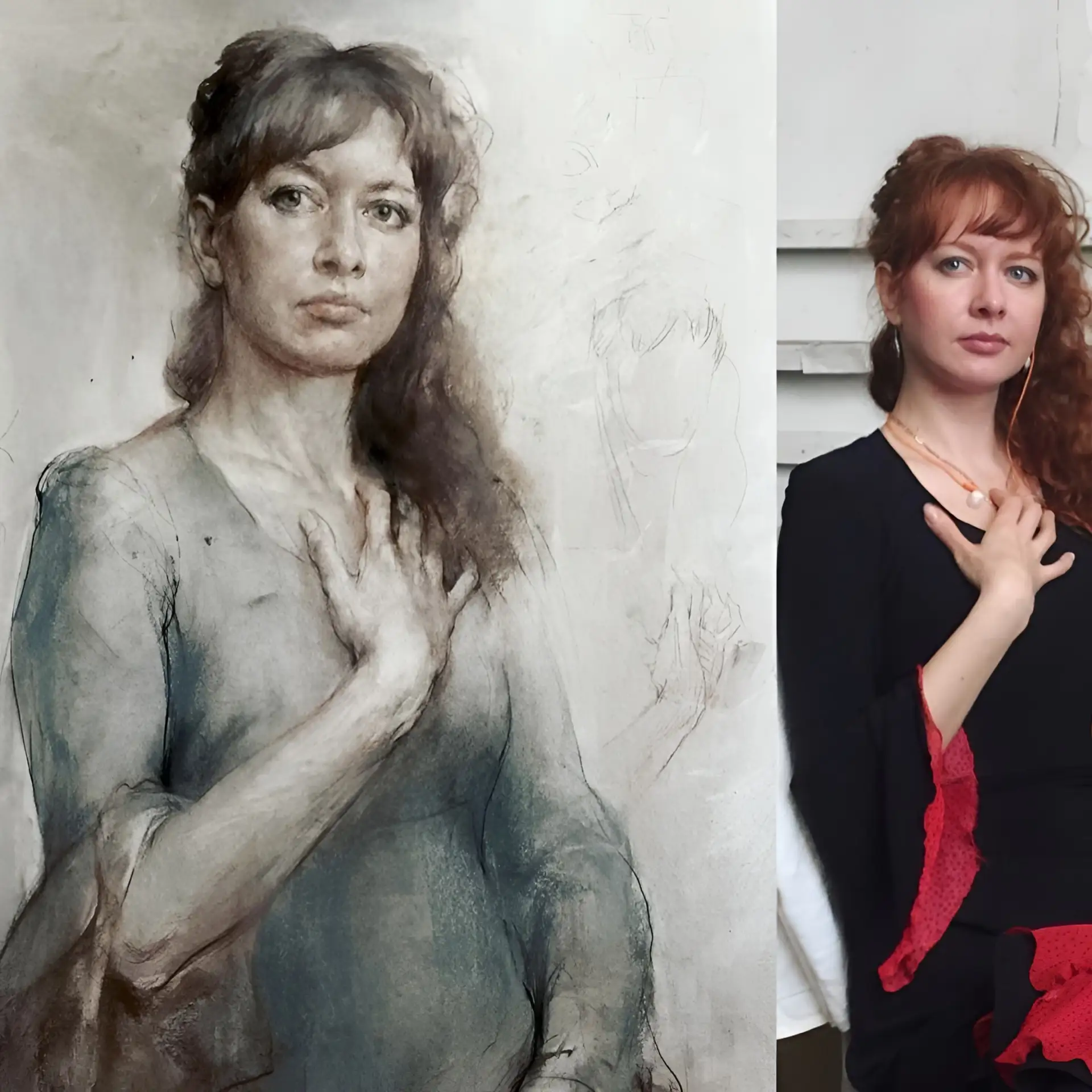 Рисунки Хуана Хуавэннь