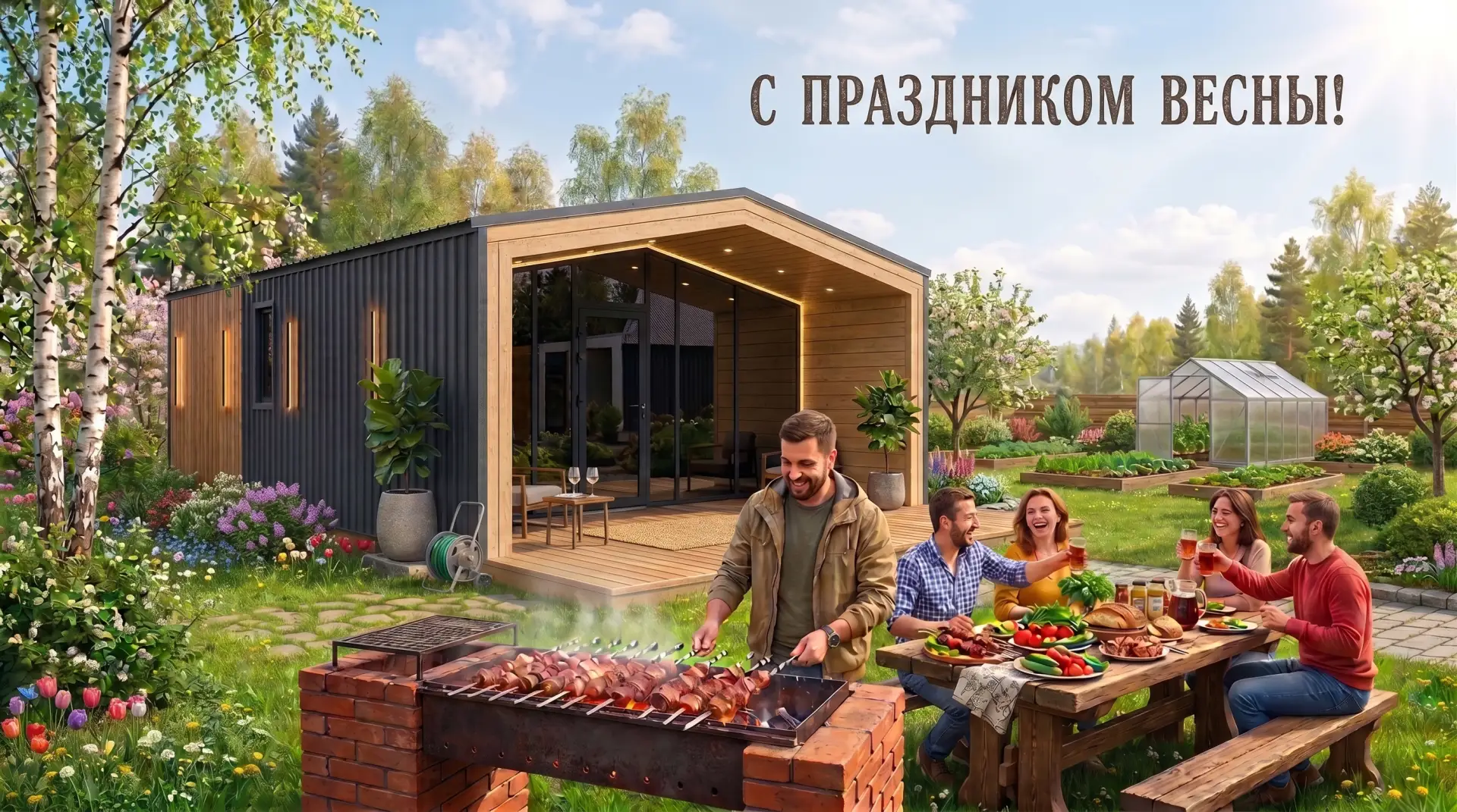 Поздравляем вас с Праздником Весны и Труда — 1 Мая!