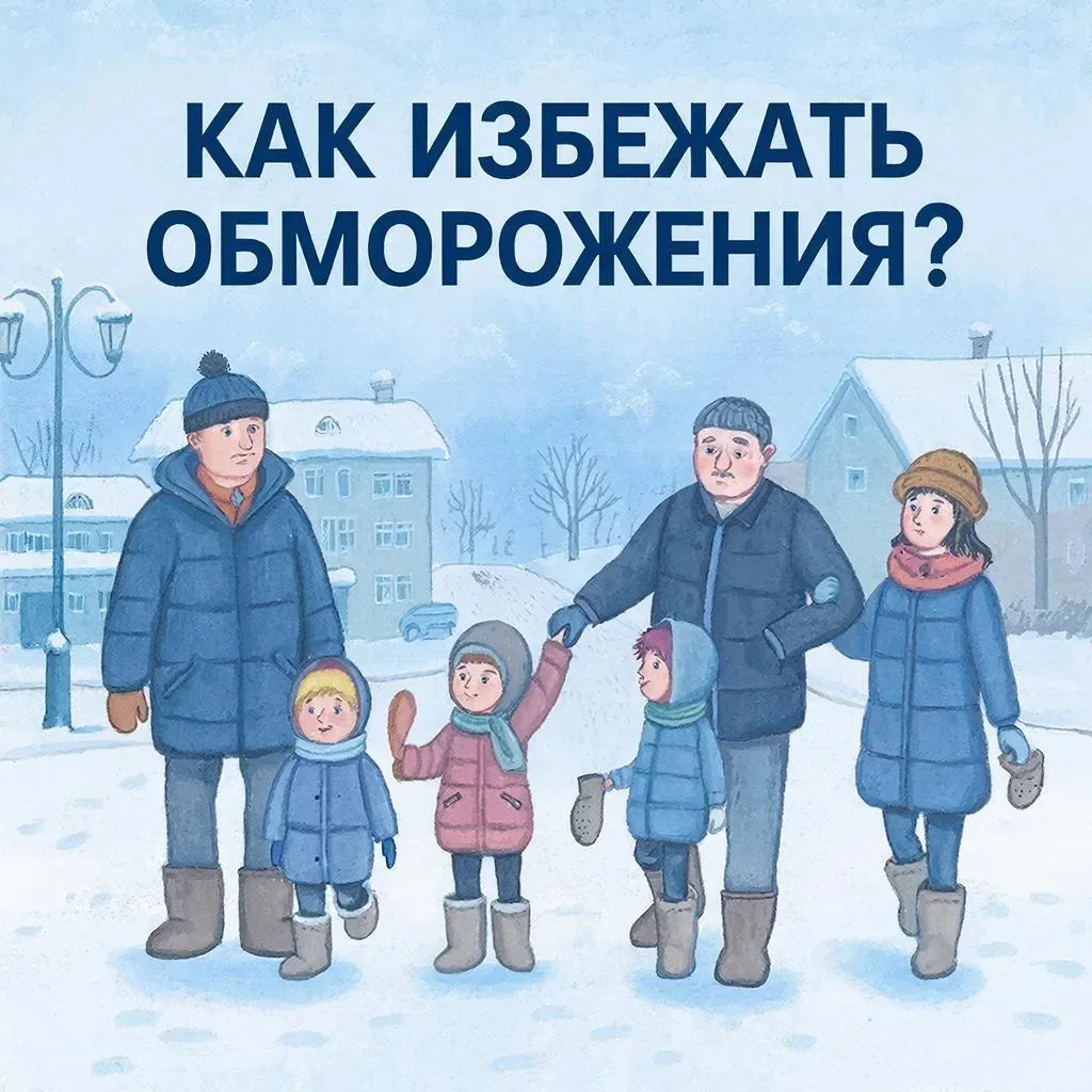 КАК ИЗБЕЖАТЬ ОБМОРОЖЕНИЯ?