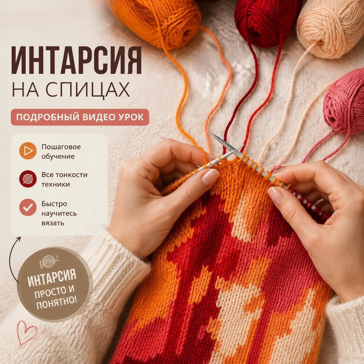 Мечтаете создавать узоры, похожие на живопись? 🧶
